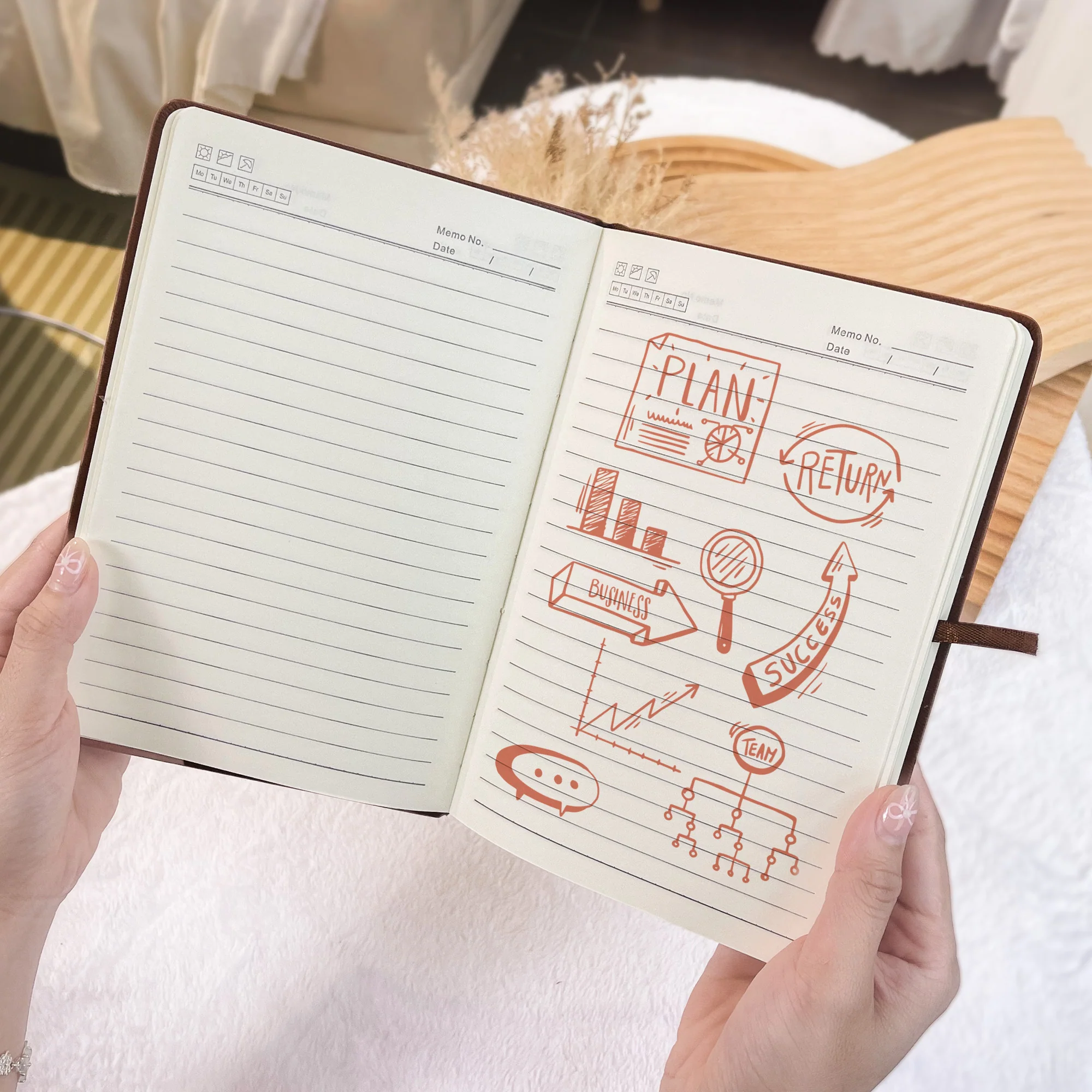 Things My Patients Said - Personalized Leather Journal - Image 4