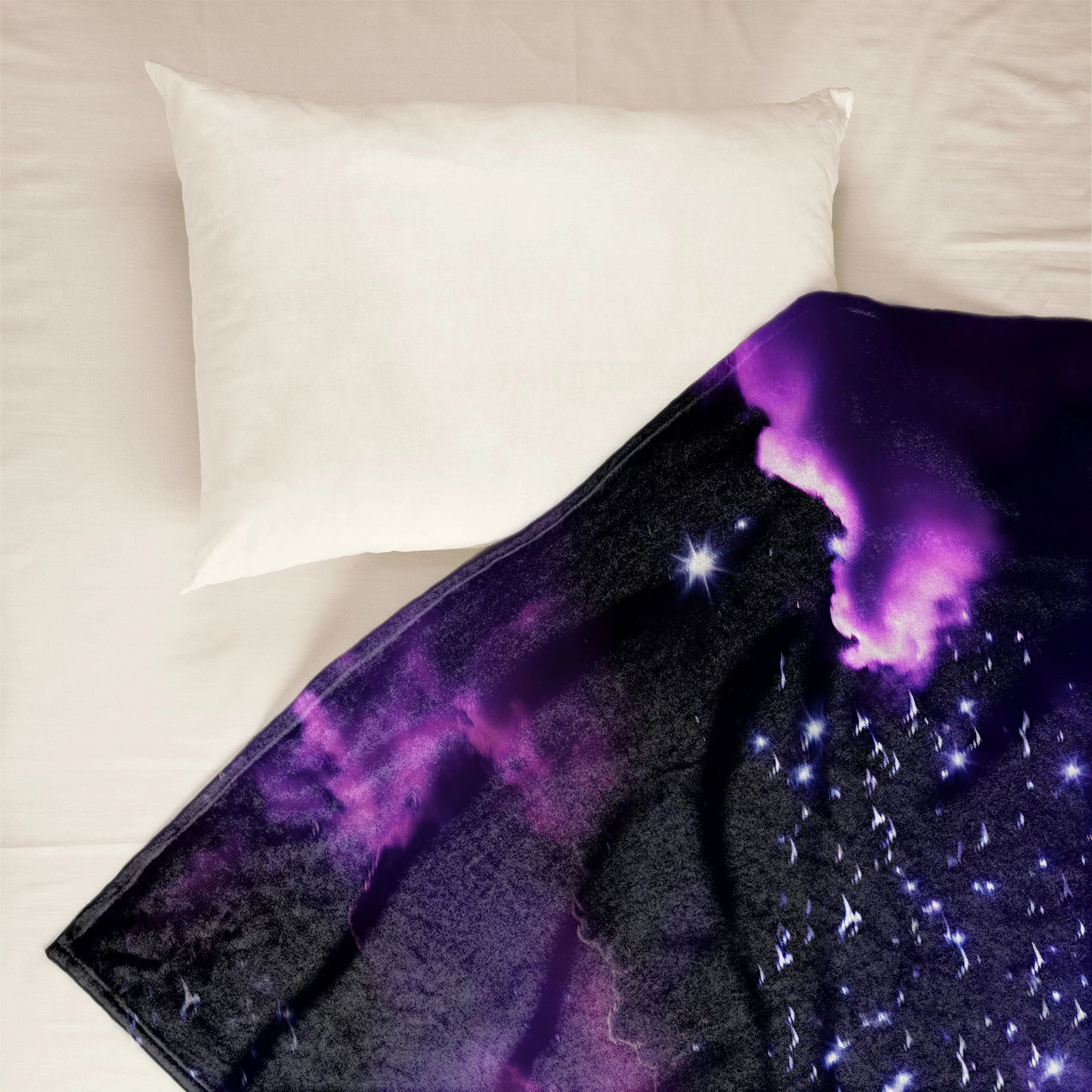 Think Of Us In Your Heart - Personalized Blanket - Image 3