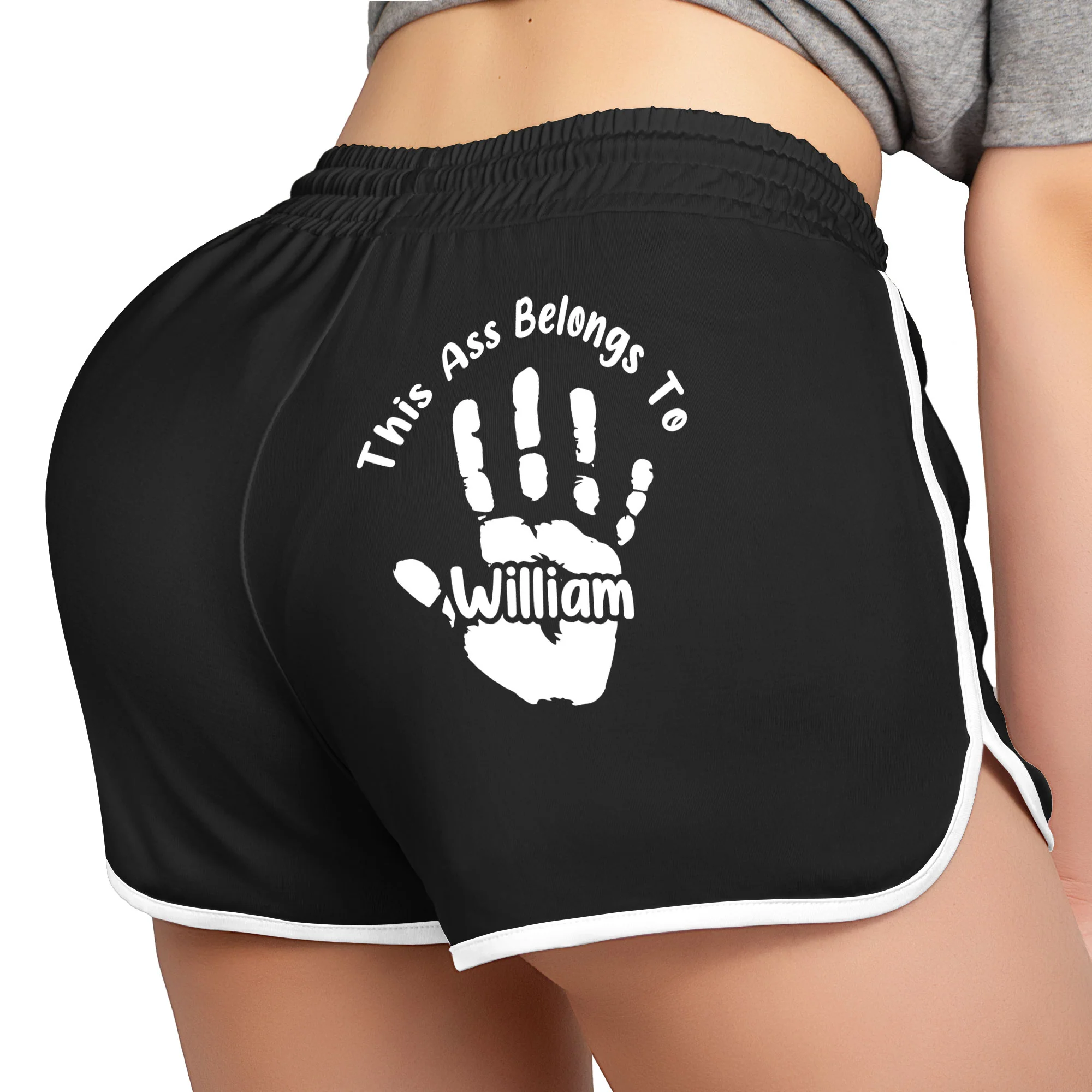 This A$$ Belongs To - Custom Dolphin Shorts - Image 4