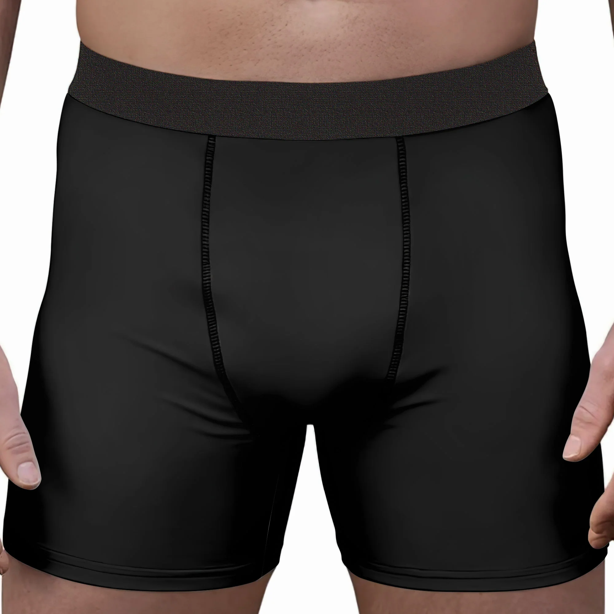 This A$$ Belongs To - Naughty Gifts For Husband, Boyfriend - Personalized Men's Boxer Briefs - Gift For Husband - Image 3