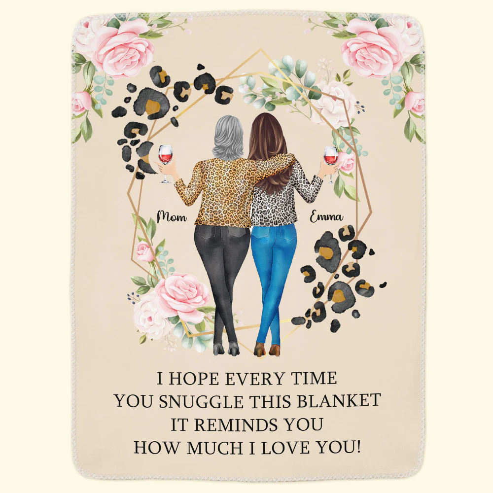 This Blanket Reminds You How Much I Love You - Personalized Blanket - Image 6
