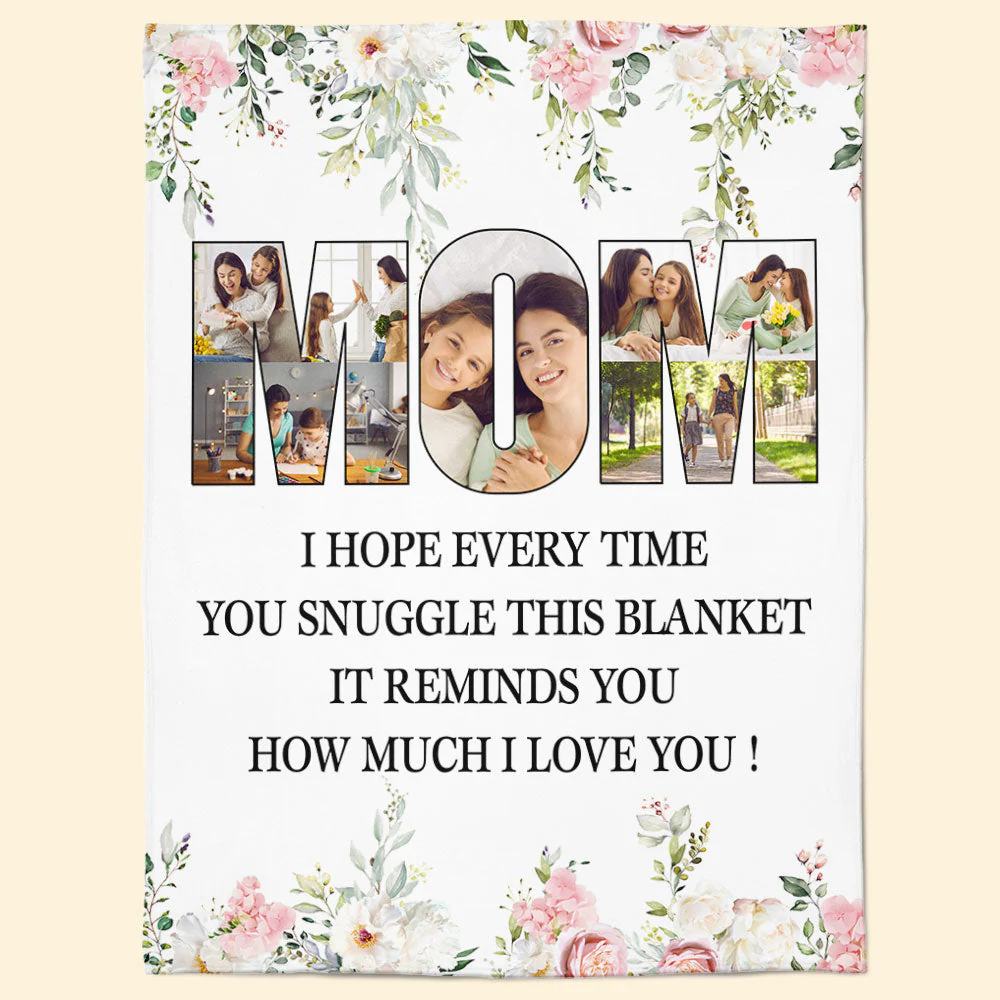 This Blanket Reminds You How Much We Love You - Personalized Photo Blanket - Image 8