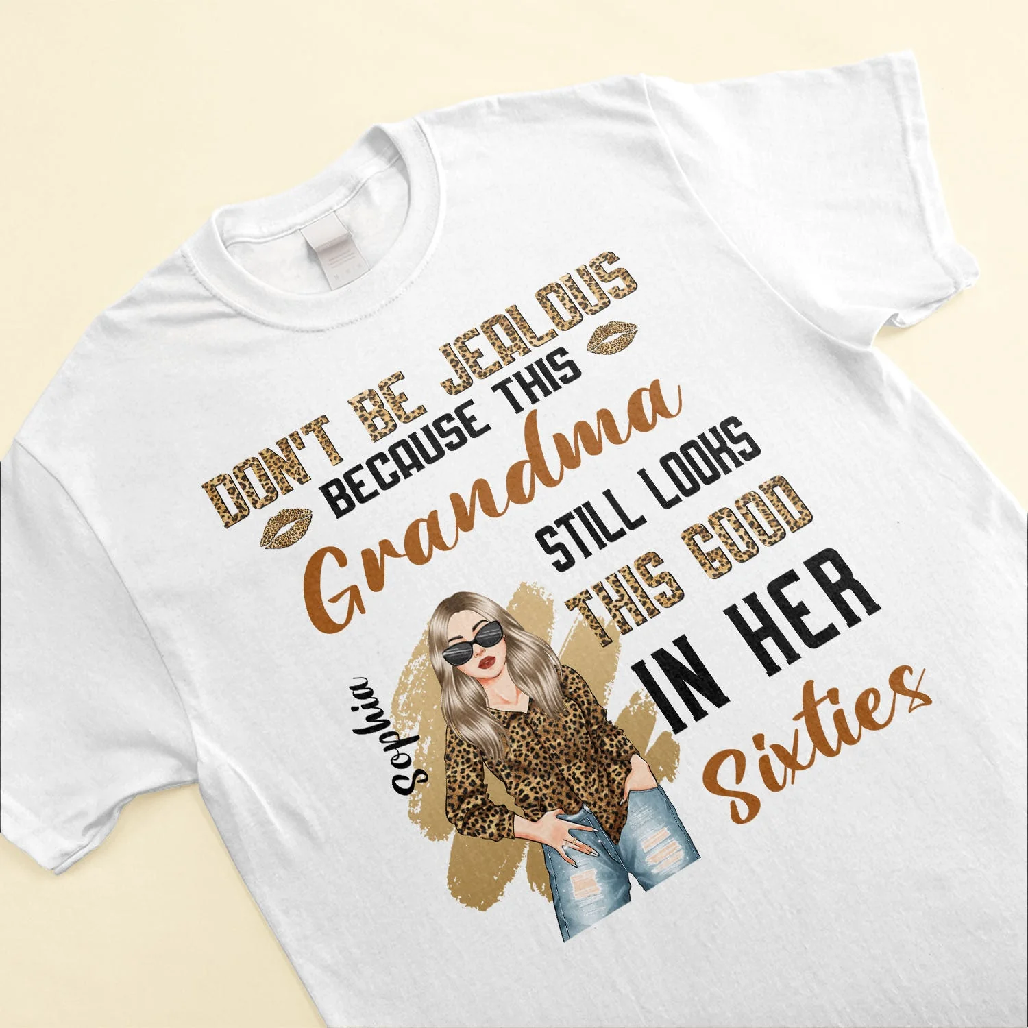 This Grandma Still Looks This Good In Her 50th, 60th, 70th - Personalized Shirt - Birthday, Mother's day Gift For Grandma, Mimi, Nana, Mother, Mom, Woman - Image 3