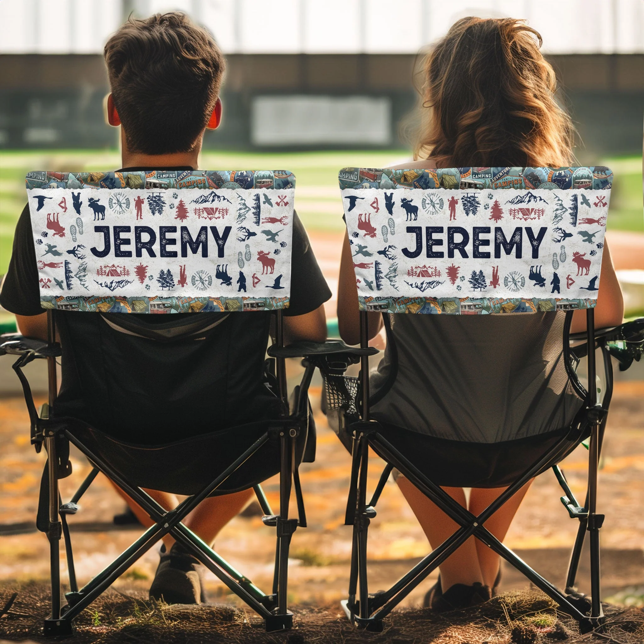 This Is My Camping Chair - Personalized Folding Chair Cover - Image 2
