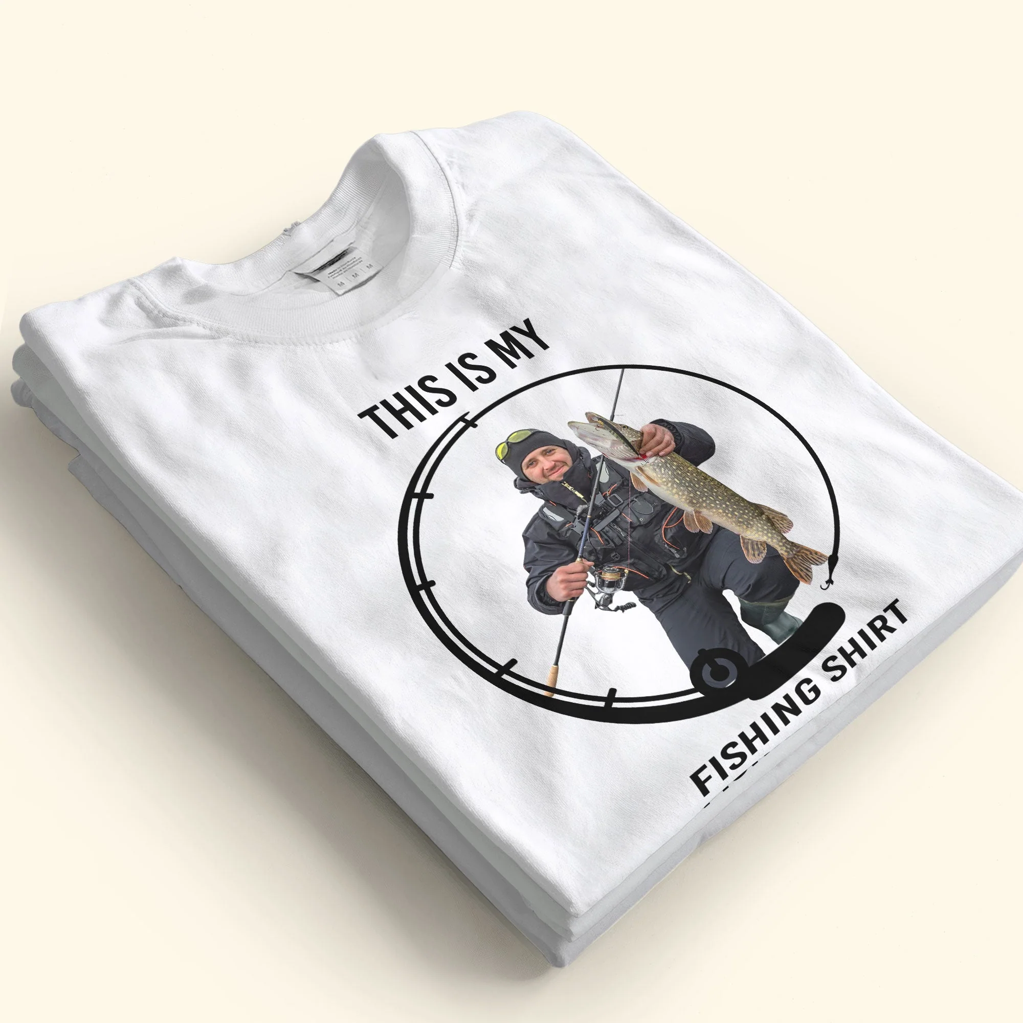This Is My Fishing Hoodie Fishing Shirt - Personalized Photo Shirt - Image 2