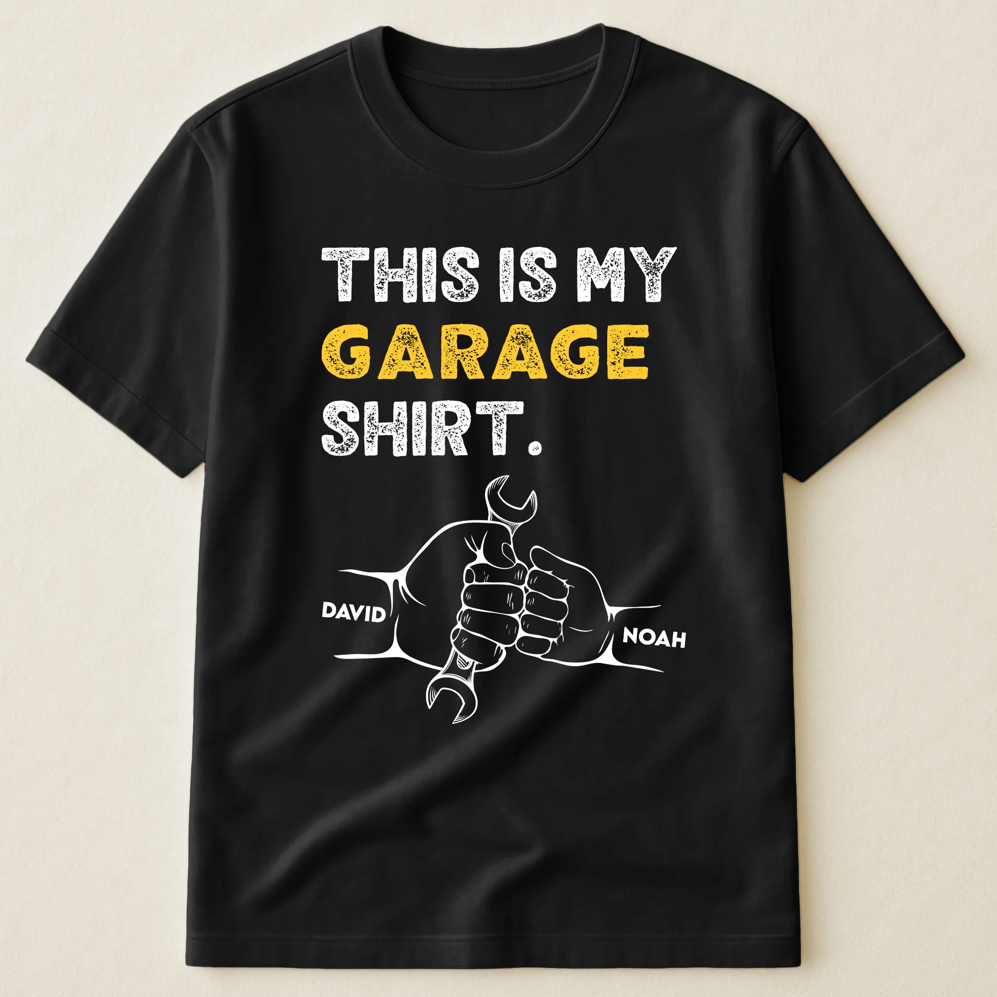 This Is My Garage Shirt - Personalized Matching Shirt And Baby Bodysuit - Image 5
