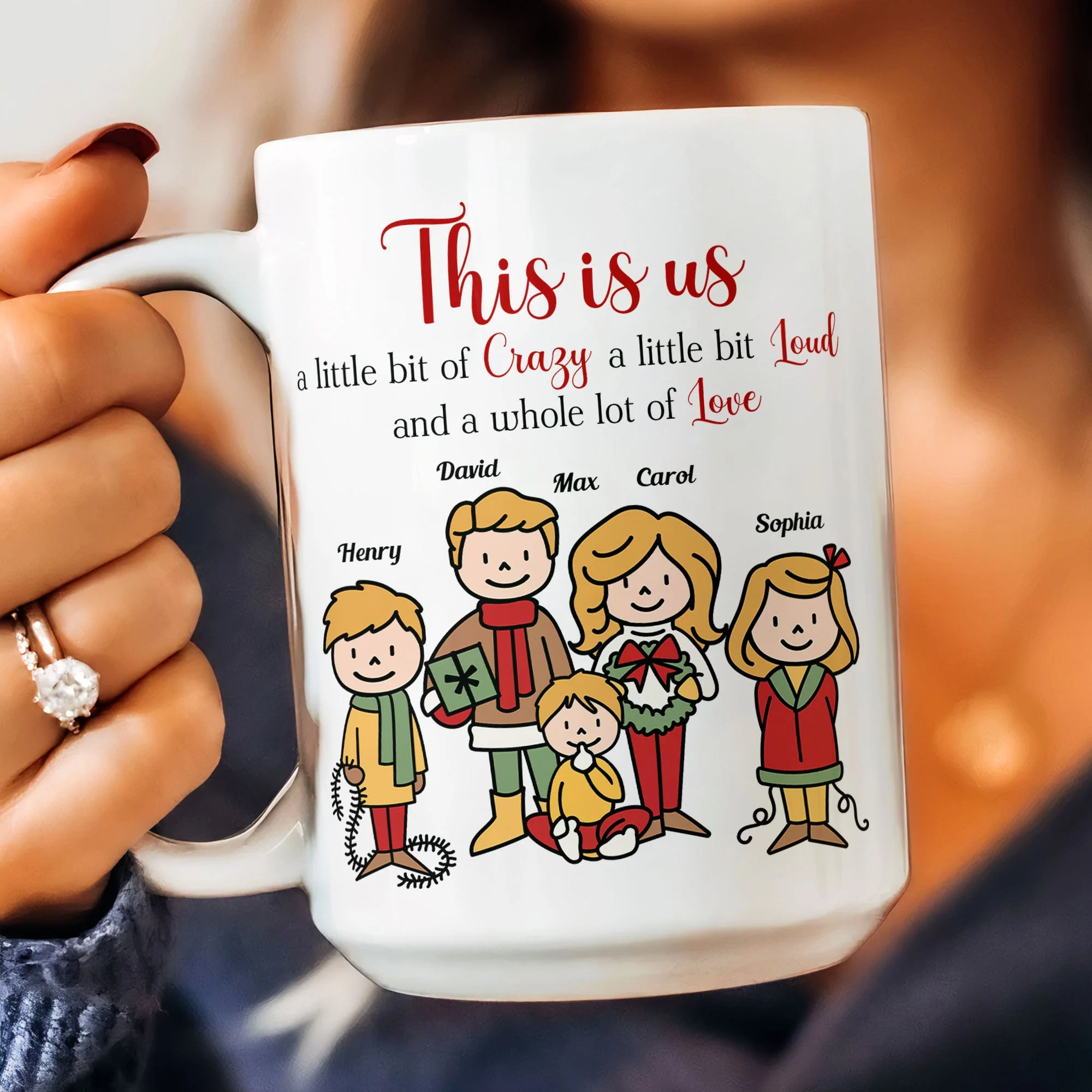 This Is Us - New Version - Personalized Mug - Image 4