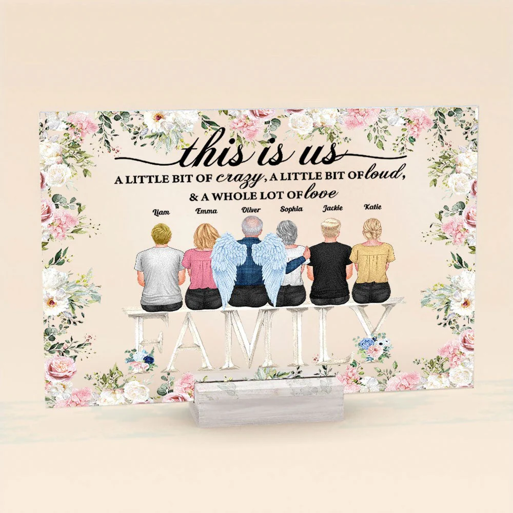 This Is Us Ver 2 - Personalized Acrylic Plaque - Image 2