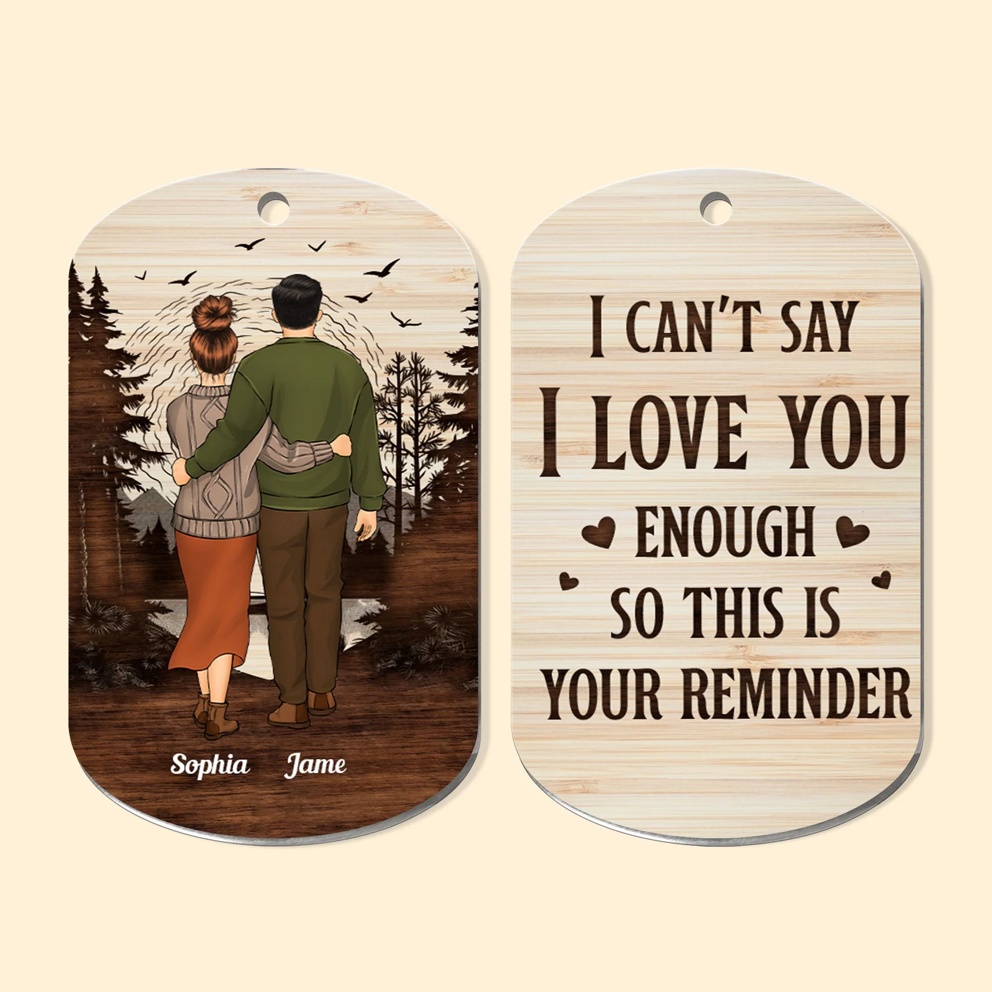 This Is Your Reminder - Personalized Keychain - Image 5