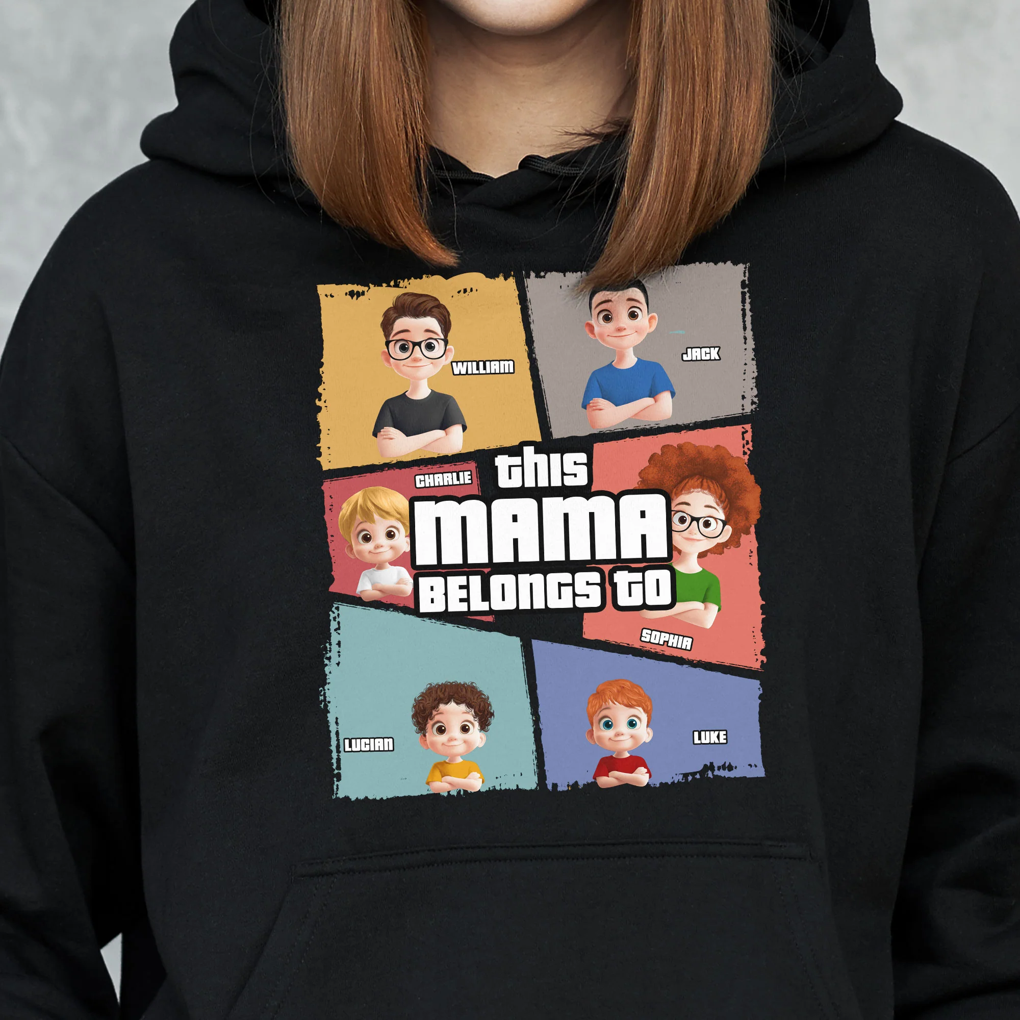 This Mama Belongs To - Personalized Shirt - Image 5