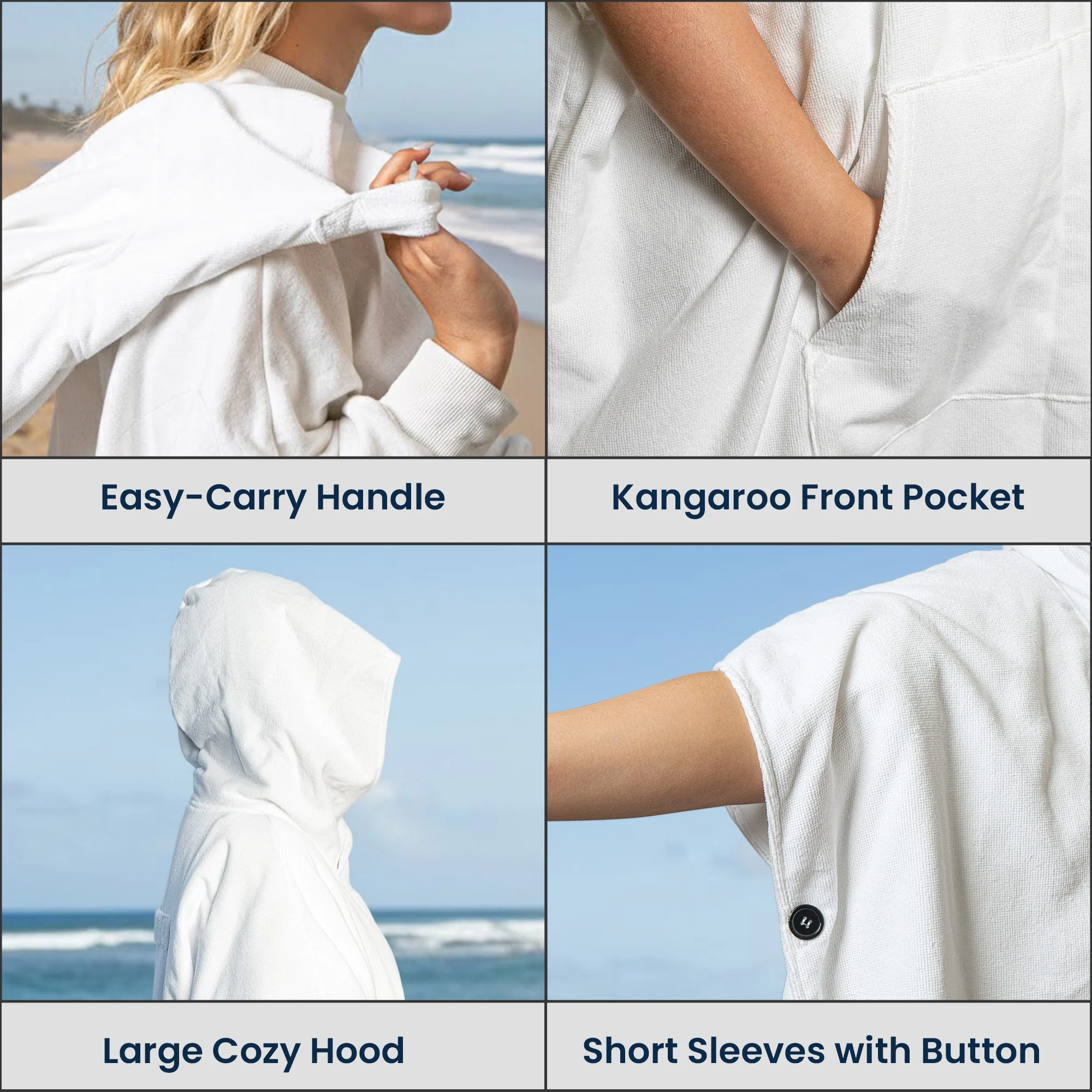 This Mommy Belongs To - Personalized Beach Towel - Image 6