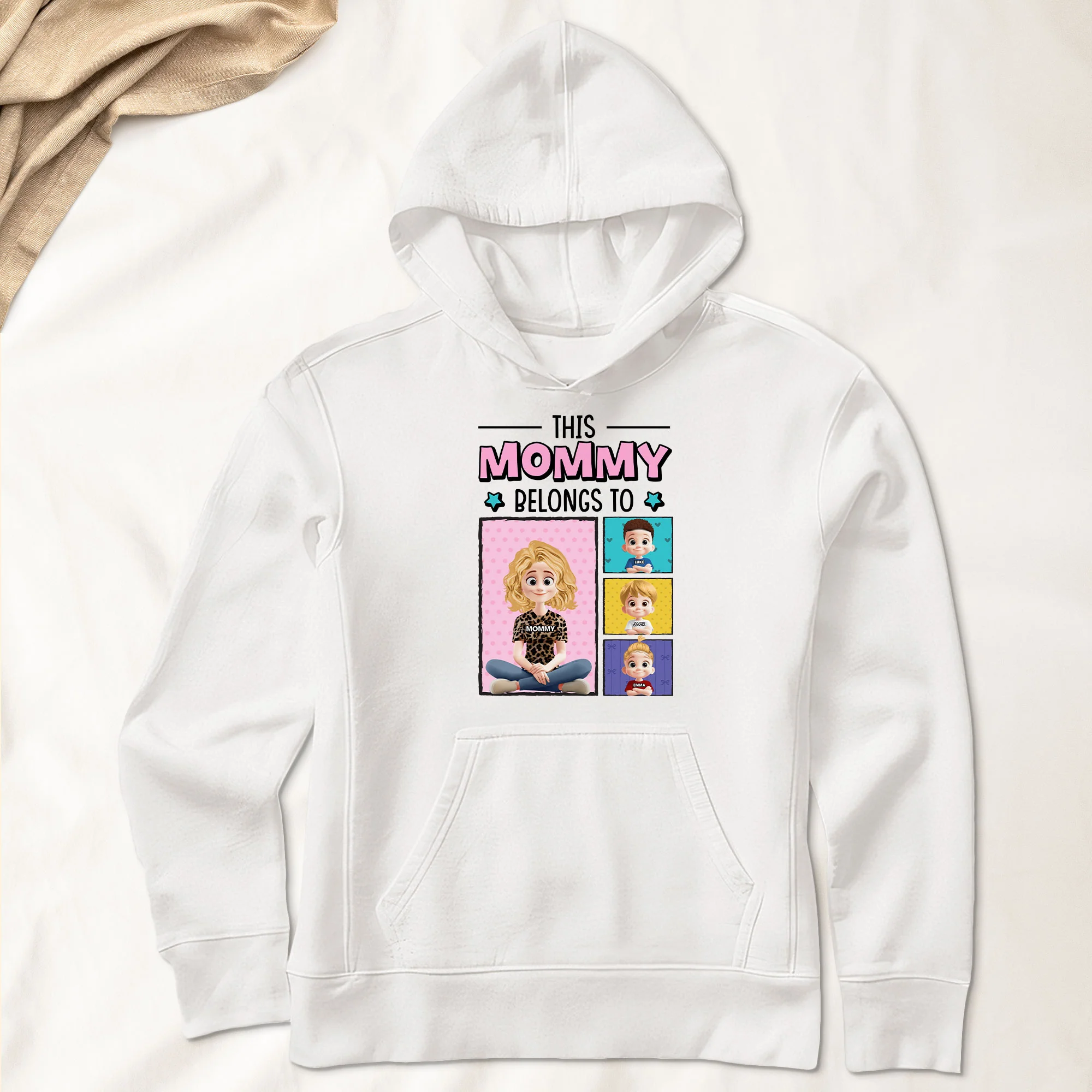 This Mommy Belongs To - Personalized Shirt - Image 5