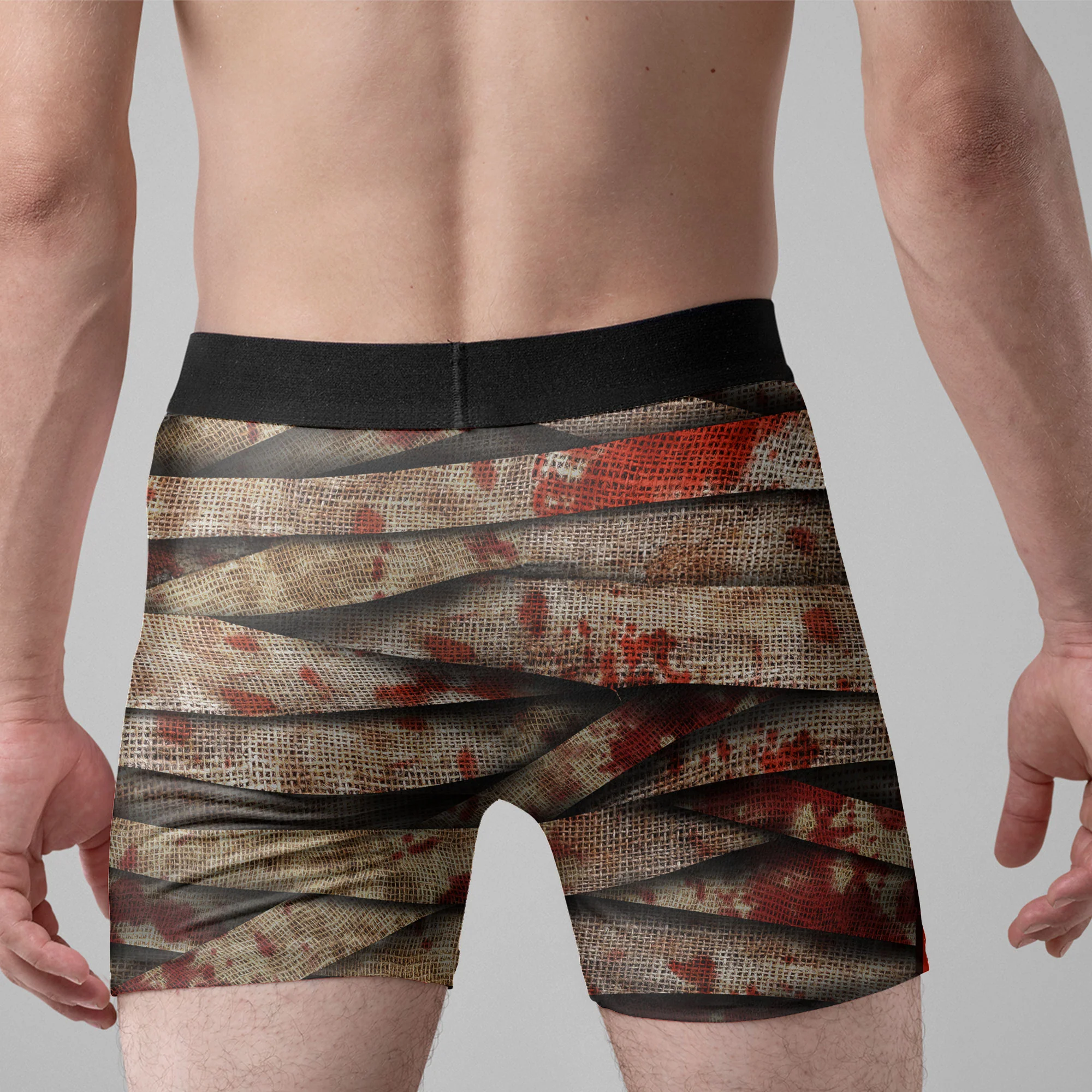 This Monster Belongs To Me - Personalized Photo Men's Boxer Briefs - Image 2