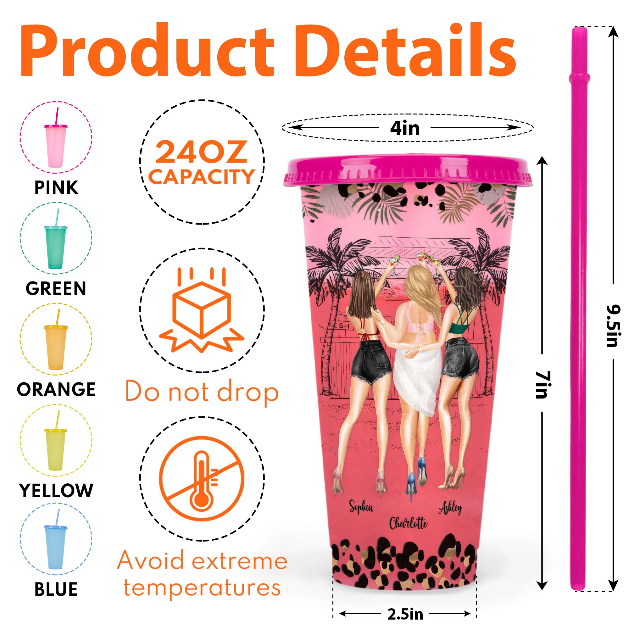 To Another Year Of Bonding - Personalized Color Changing Cup - Image 6