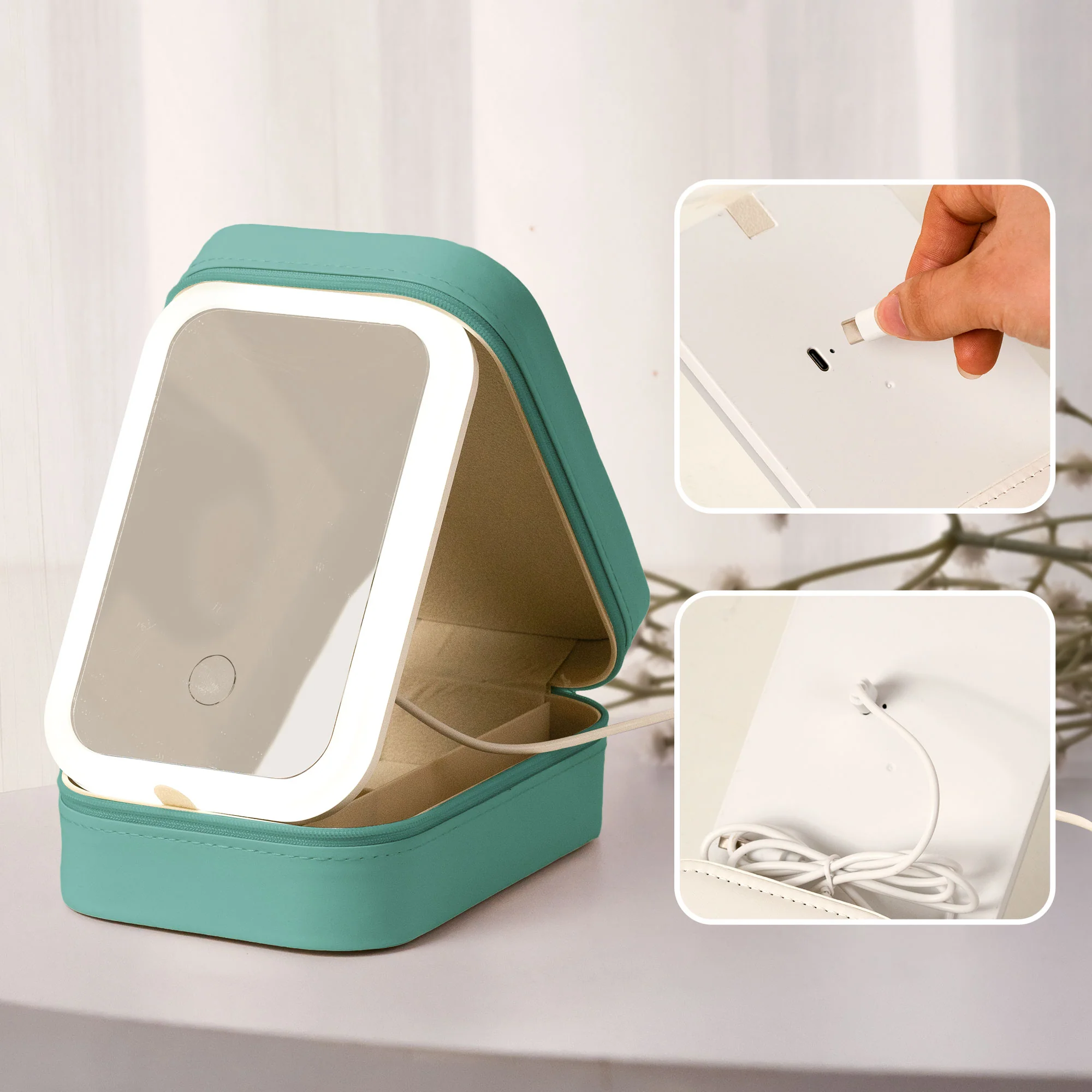 To My Daughter Every Time You Look In This Mirror - Custom Makeup Box With LED Mirror - Image 6
