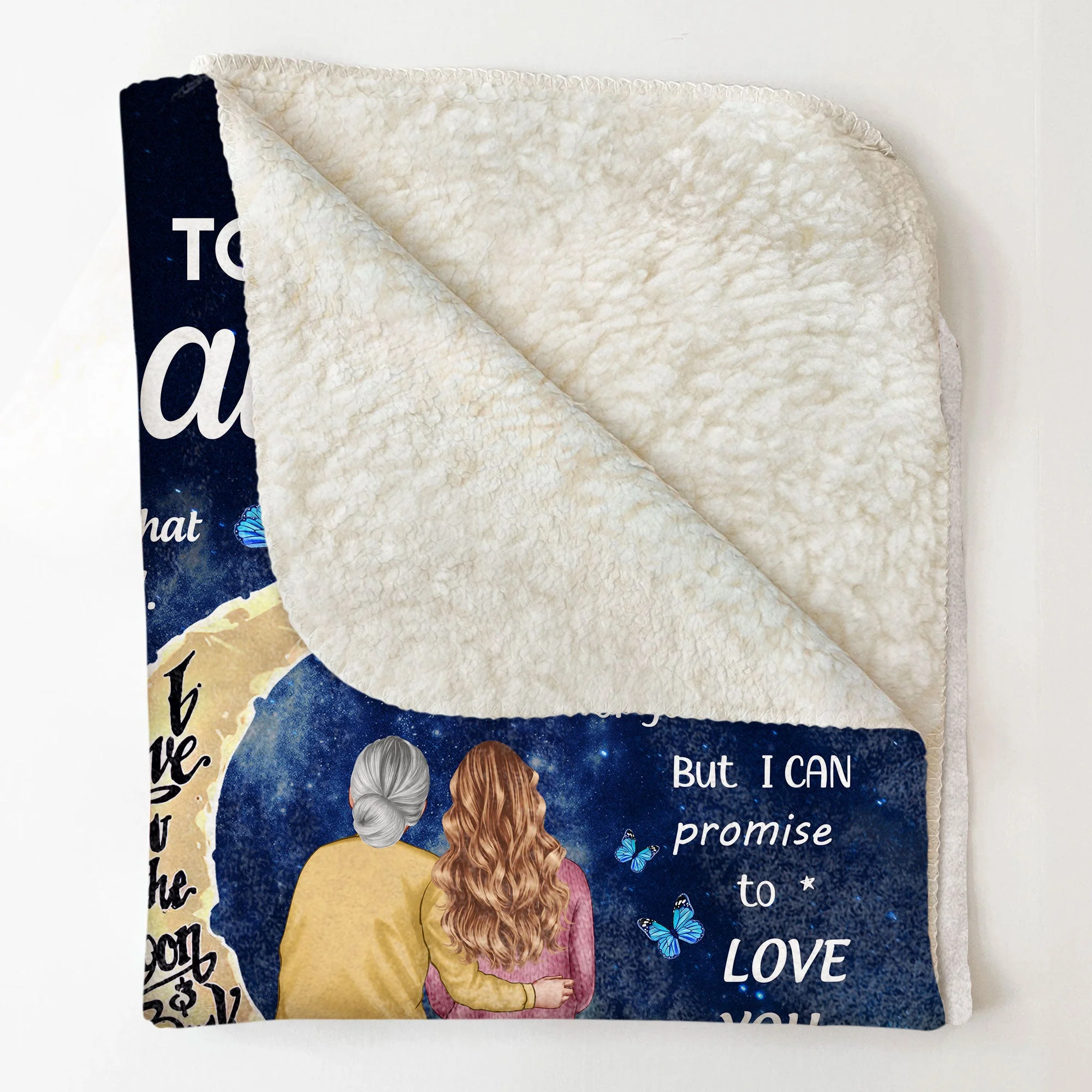 To My Daughter Never Forget That I Love You - Personalized Blanket - Image 4