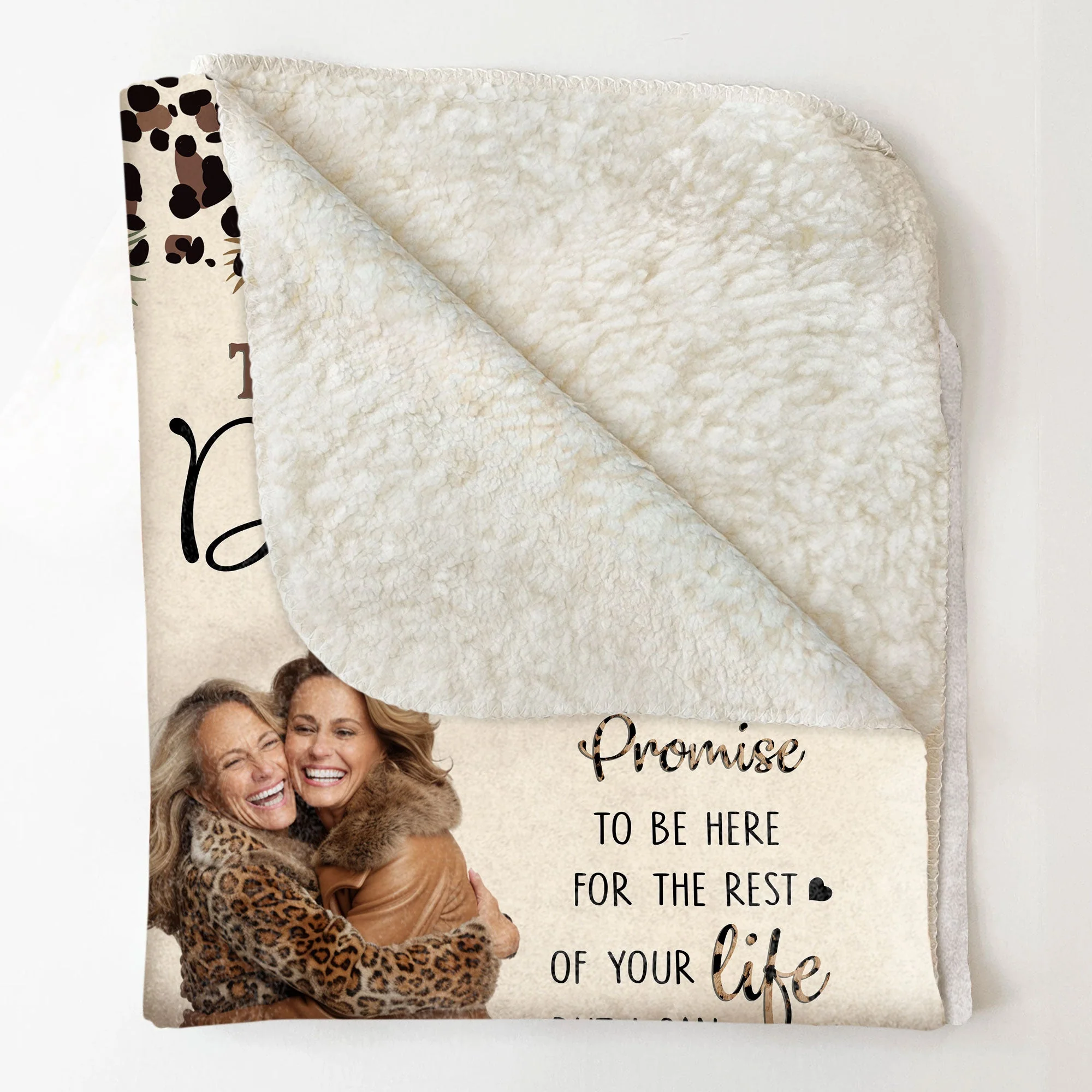 To My Daughter You'll Always Be My Baby Girl - Personalized Photo Blanket - Image 6