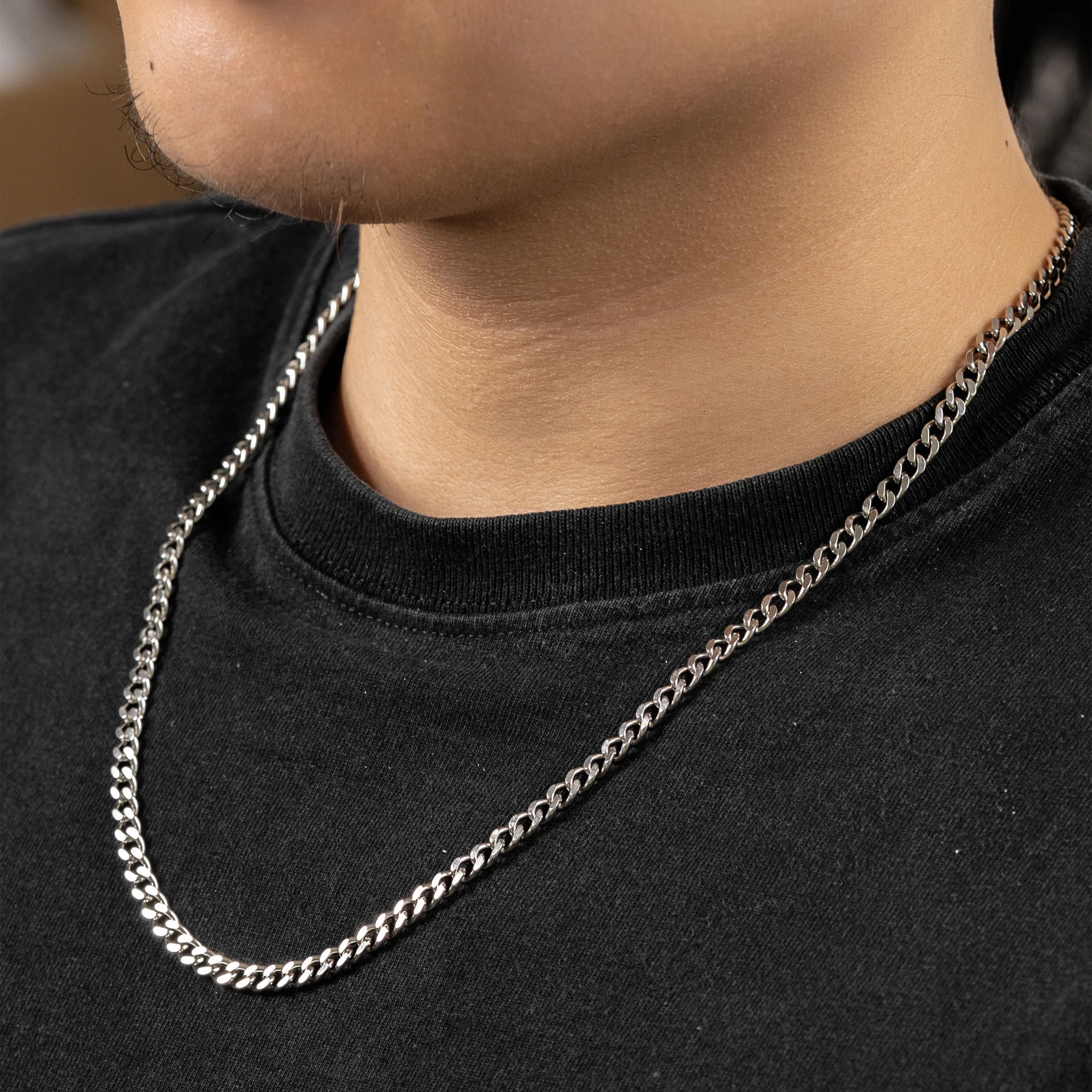 To My Son Gift From Mom/Dad - Personalized Men's Cuban Link Chain - Image 3