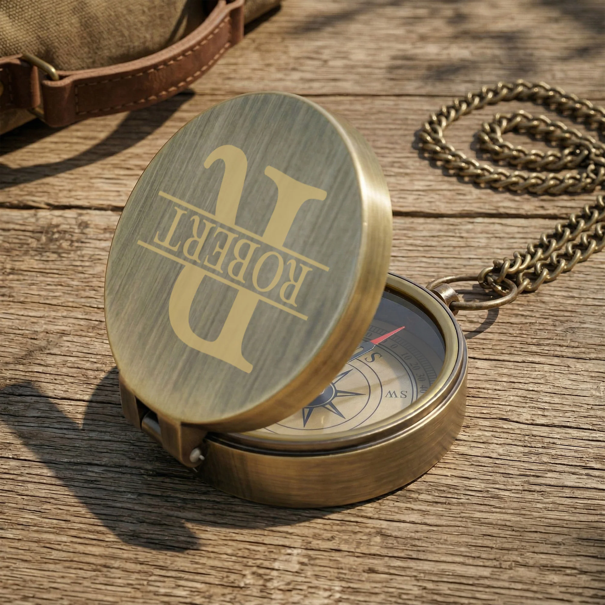 To My Son Never Forget Your Way Back Home - Personalized Compass - Image 4