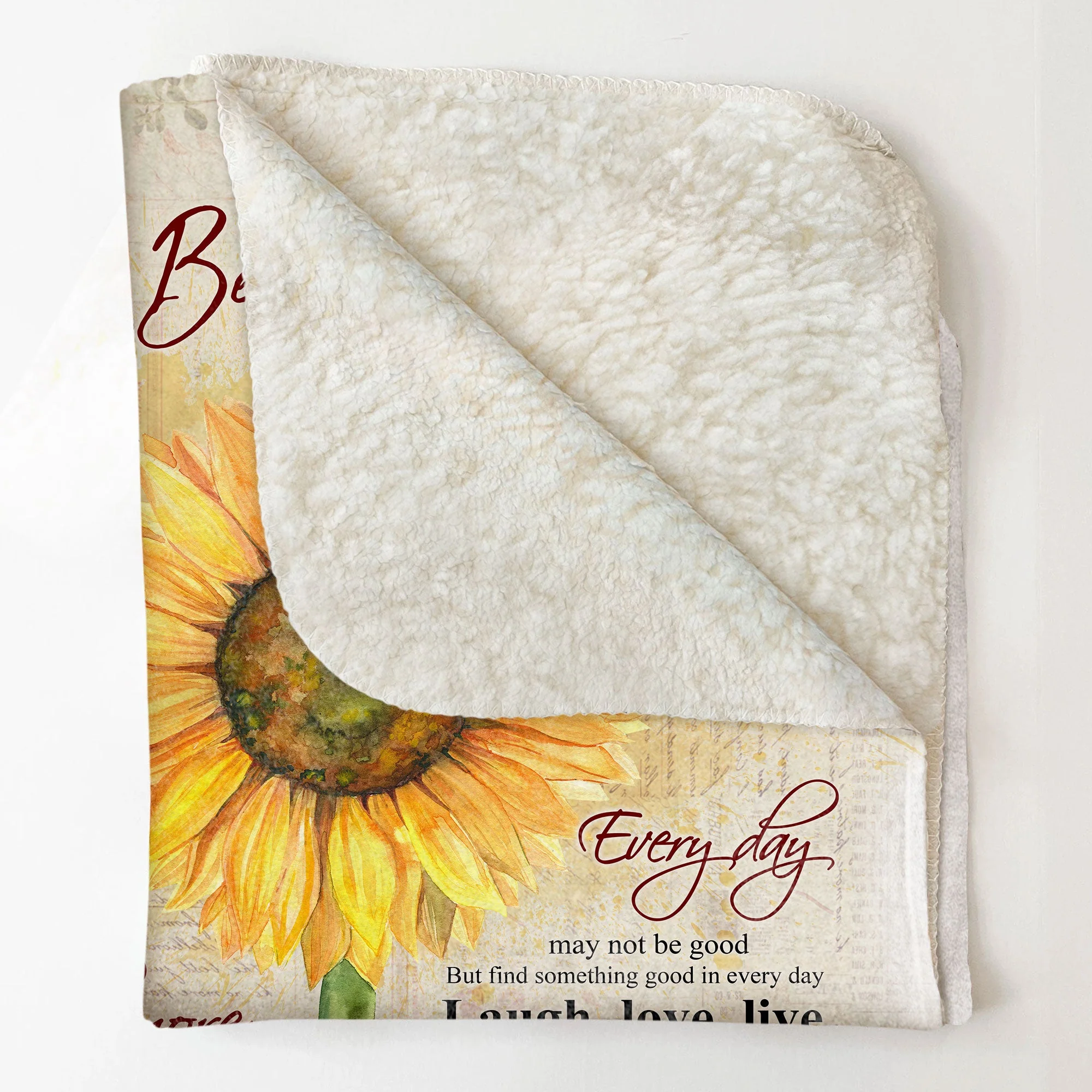 Today Is A Good Day - Personalized Blanket - Birthday, Loving Gift For Your Baby, Your Daughter - Image 4