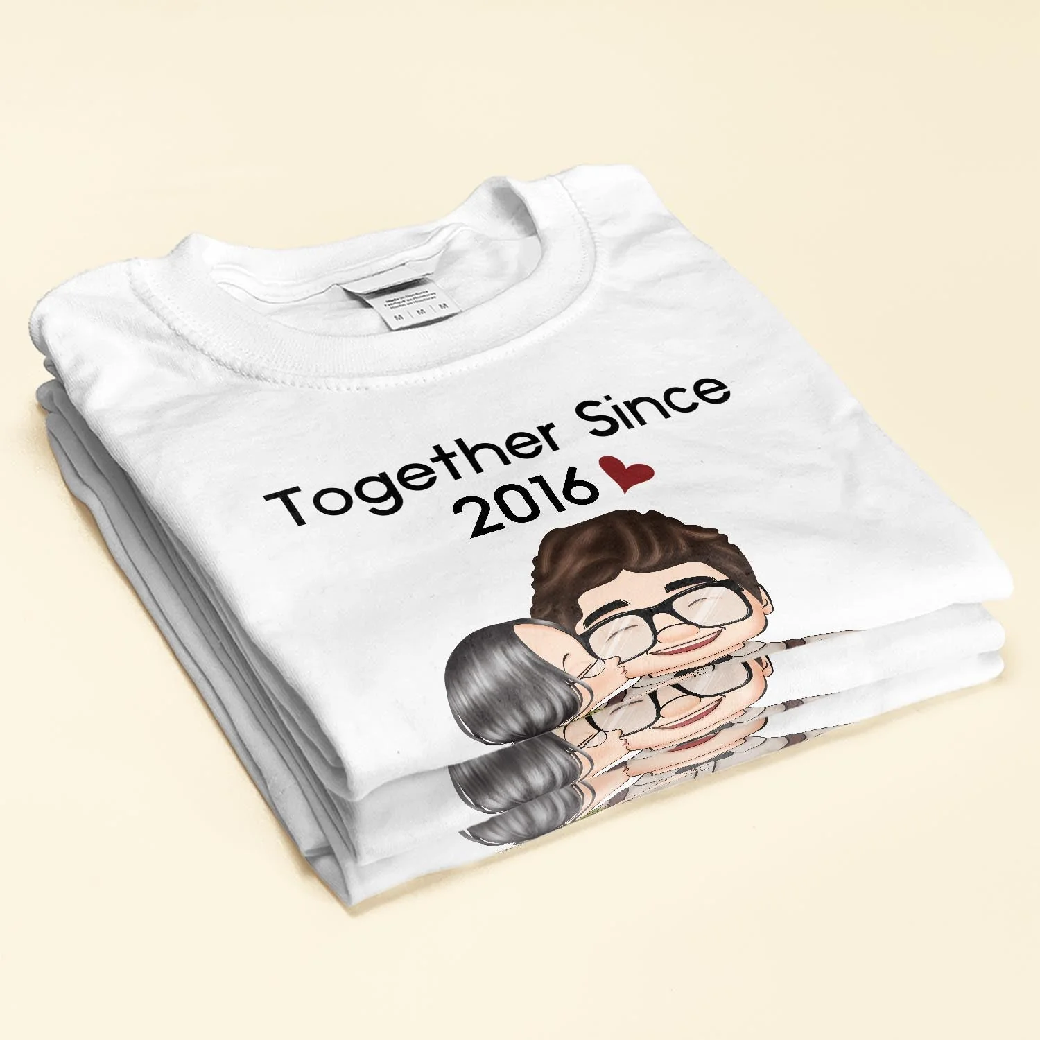 Together Since New Version - Personalized Shirt - Image 2