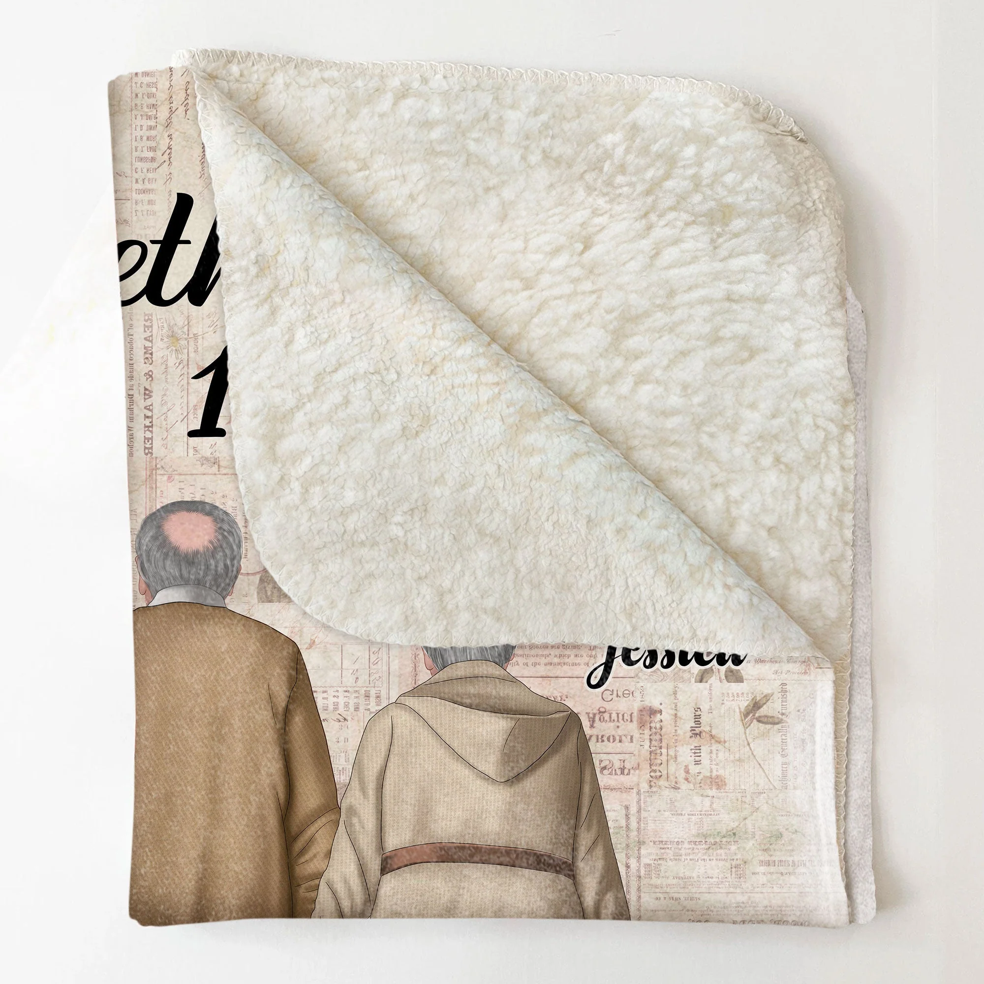 Together Since - Personalized Blanket - Image 4