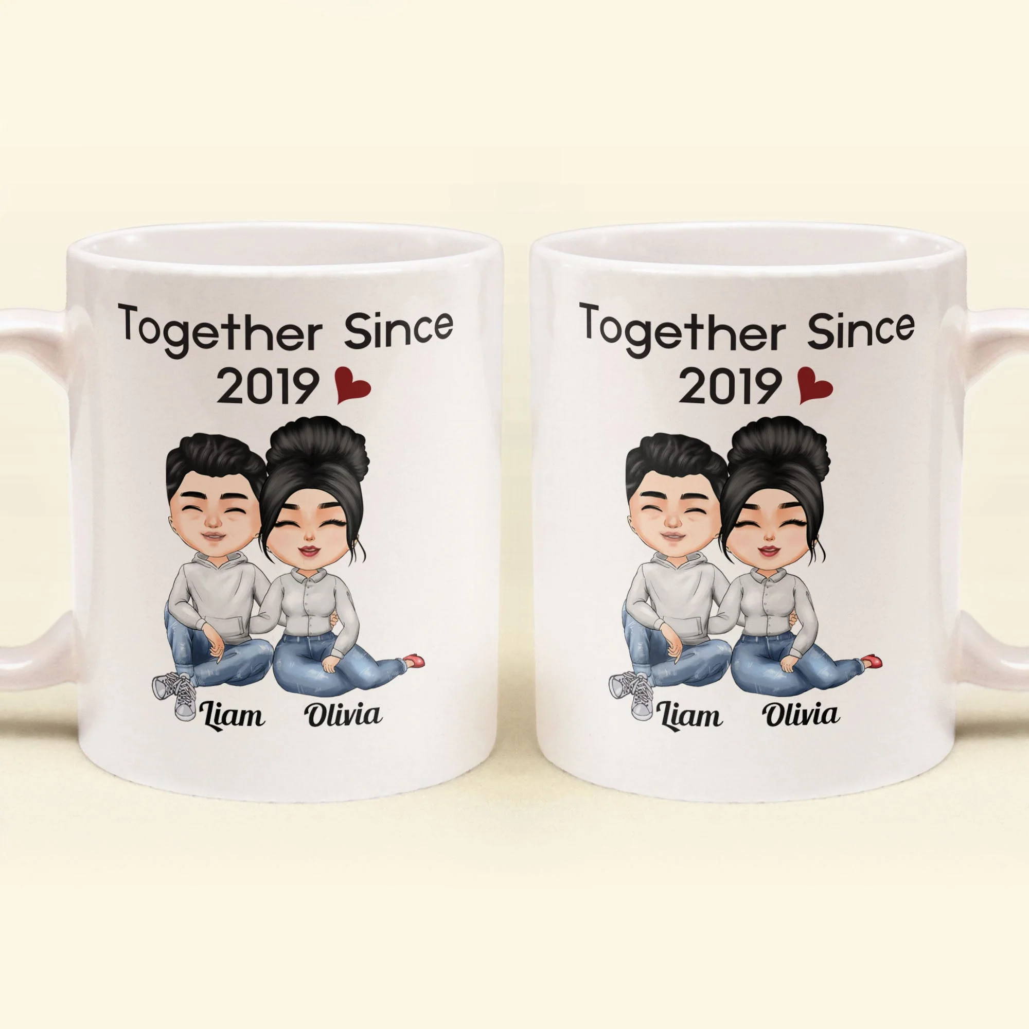 Together Since - Personalized Mug