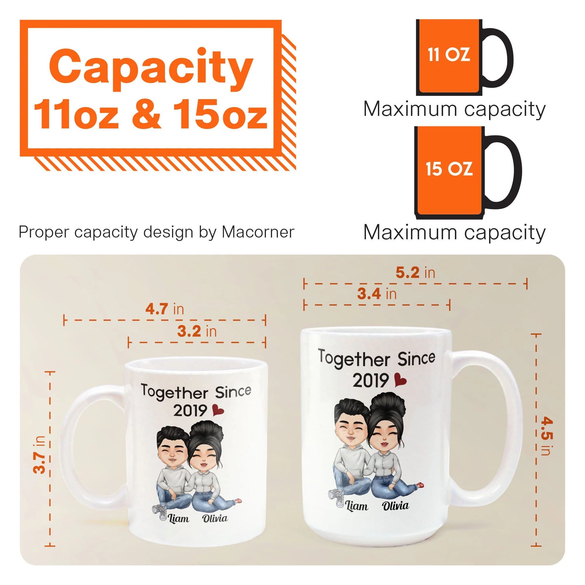 Together Since - Personalized Mug - Image 6