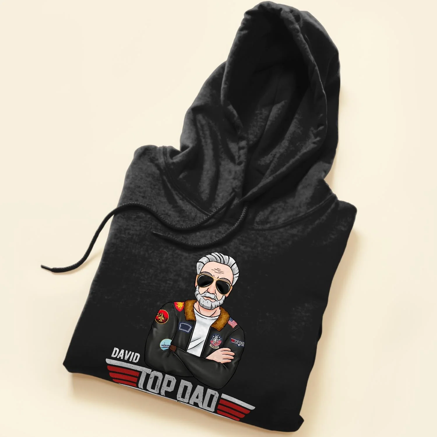 Top Dad - Personalized Shirt - Father's Day, Birthday, Funny Gift For Dad, Father, Top Gun Fans - Image 5