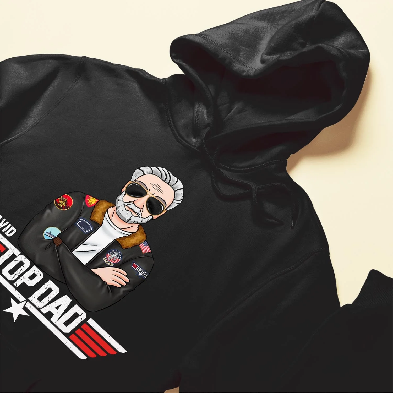 Top Dad - Personalized Shirt - Father's Day, Birthday, Funny Gift For Dad, Father, Top Gun Fans - Image 6