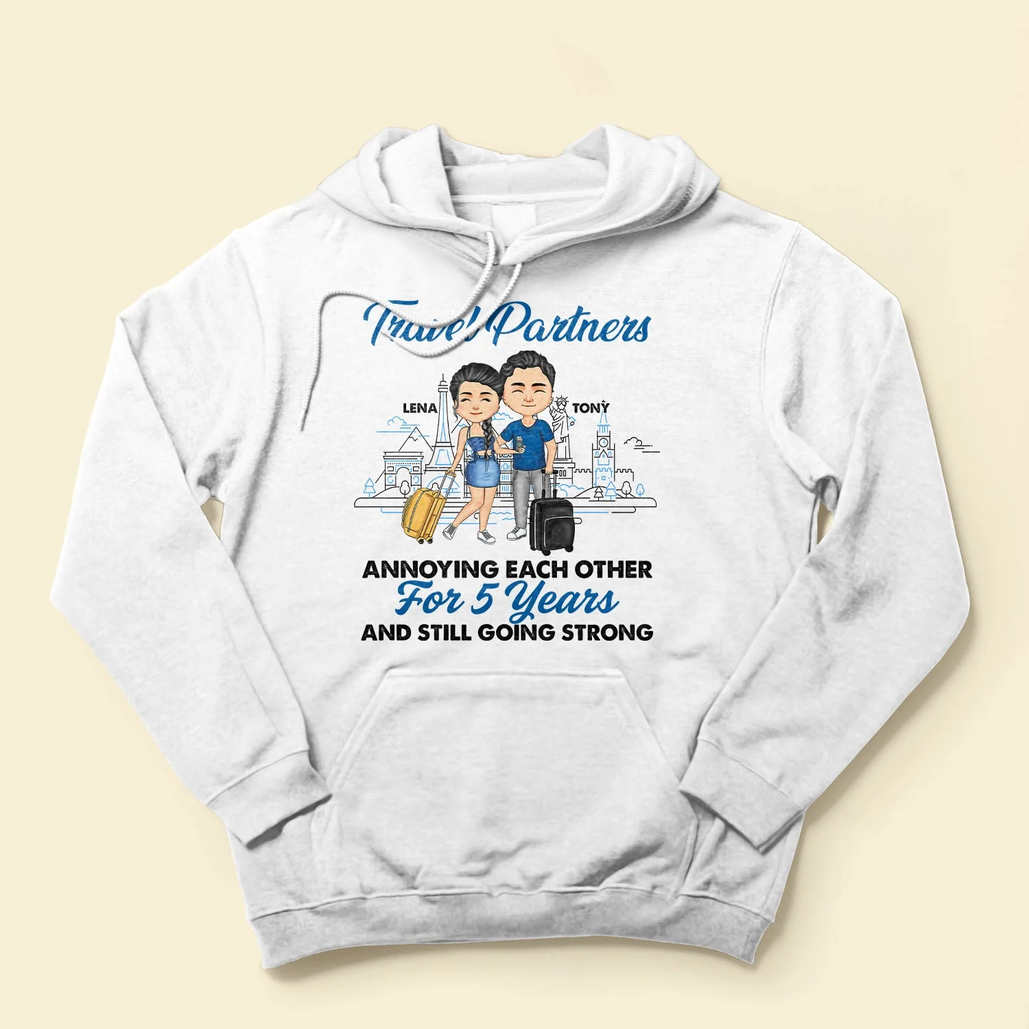 Travel Partners For Life - Personalized Shirt - Image 4