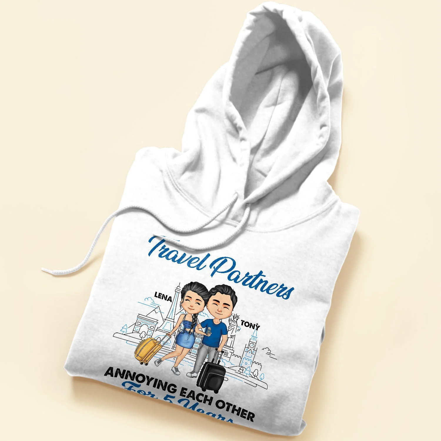 Travel Partners For Life - Personalized Shirt - Image 5