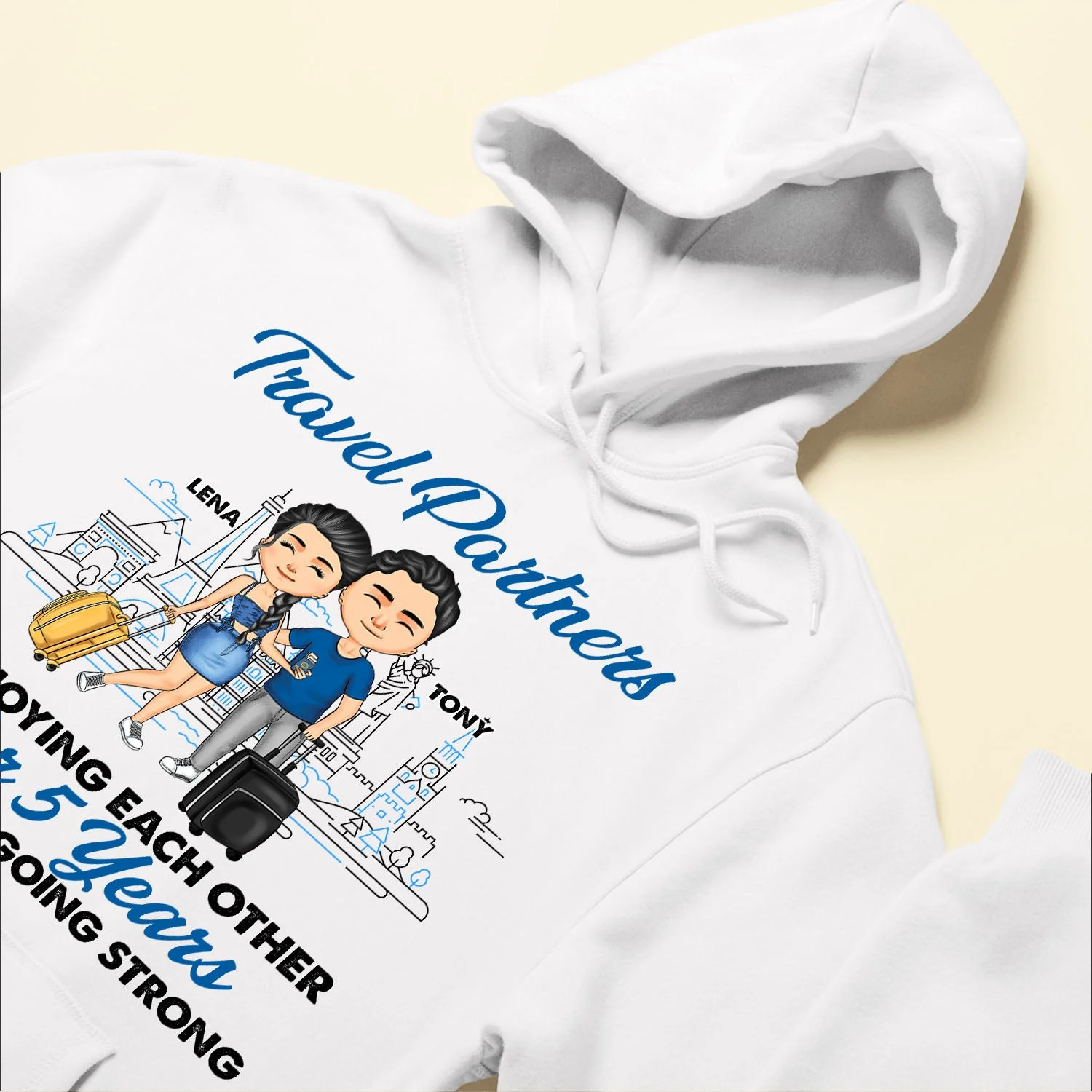 Travel Partners For Life - Personalized Shirt - Image 6