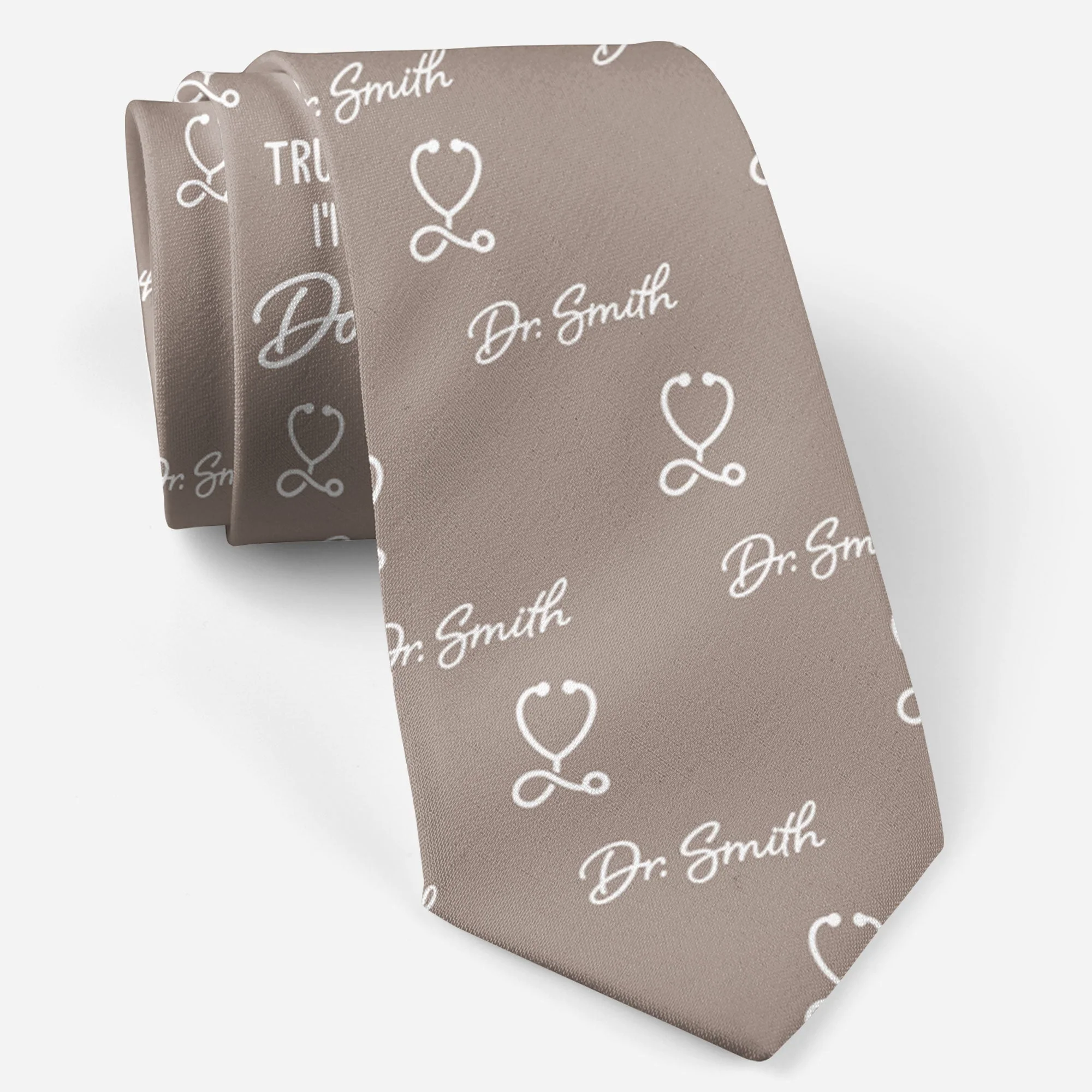 Trust Me I'm A Doctor - Custom Tie - Image 5