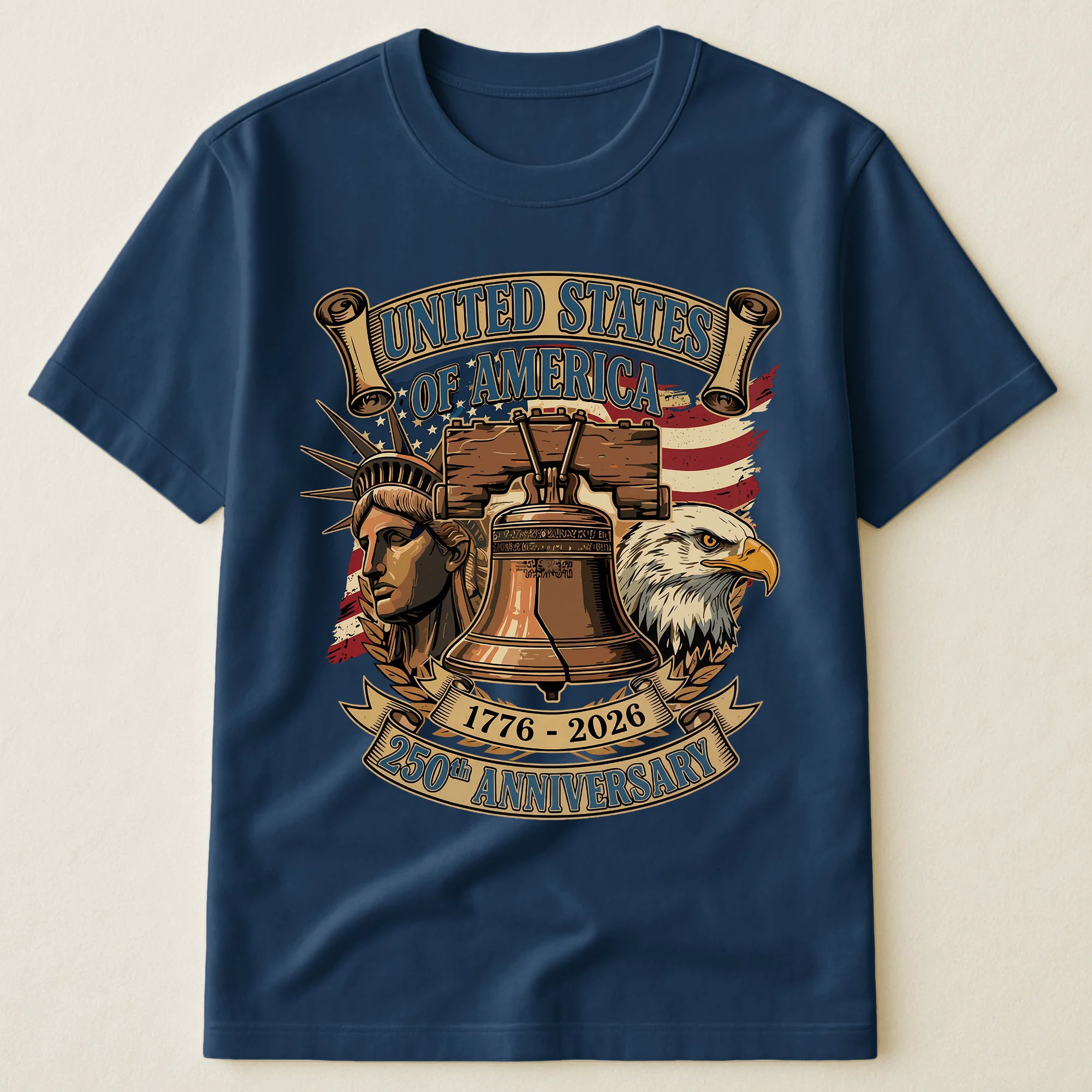 United States 250th Anniversary Liberty Bell - Shirt - Image 18