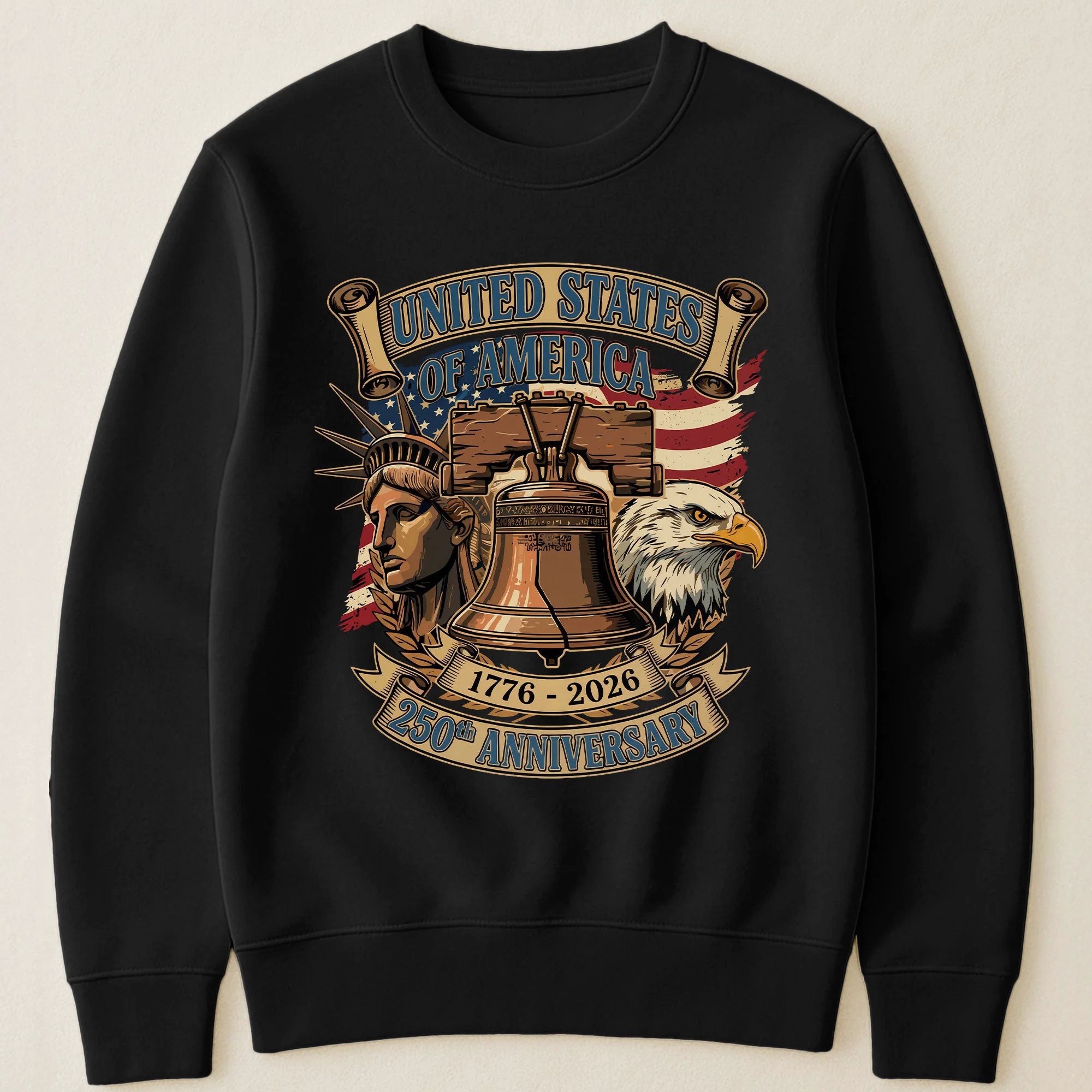United States 250th Anniversary Liberty Bell - Shirt - Image 4
