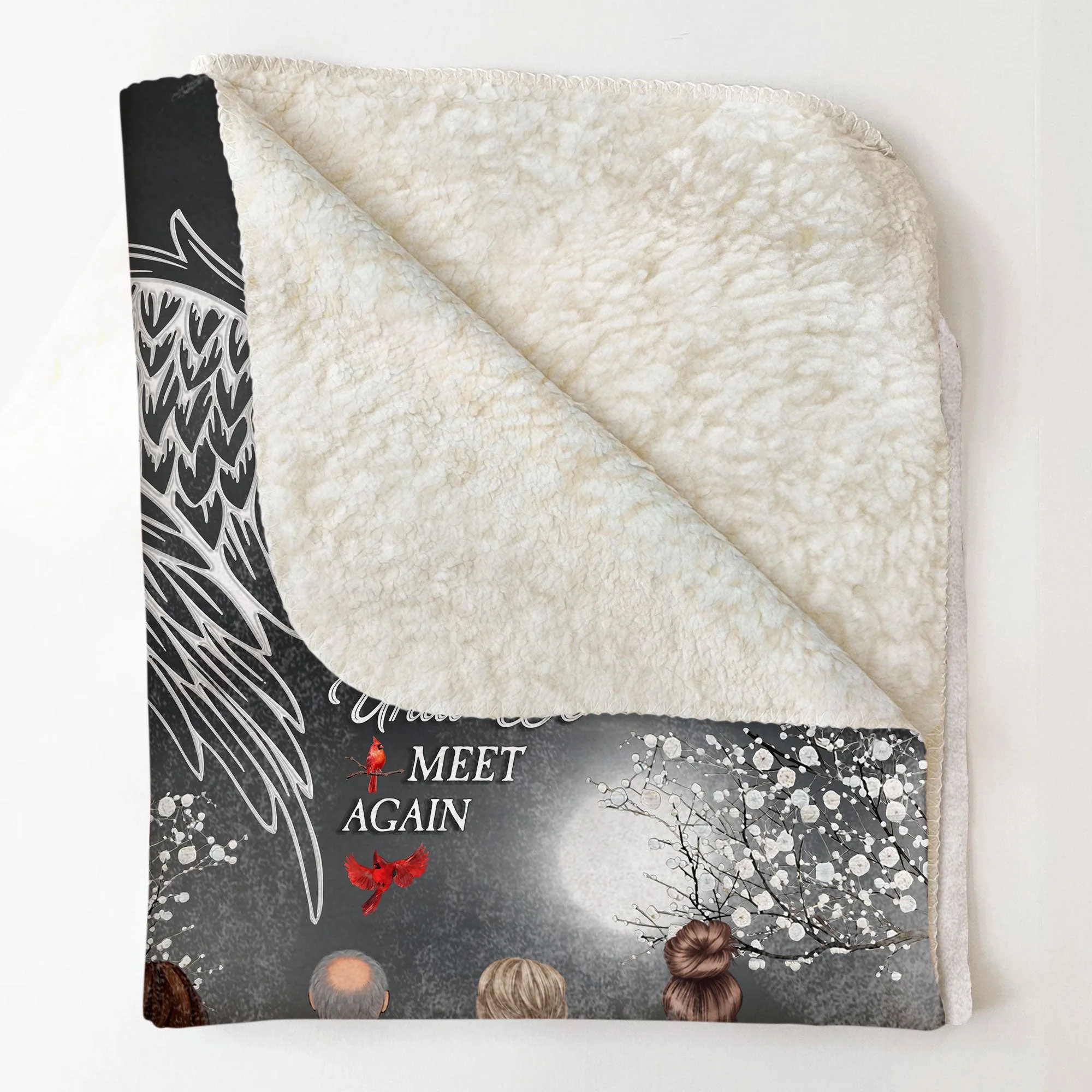 Until We Meet Again - Personalized Blanket - Image 5