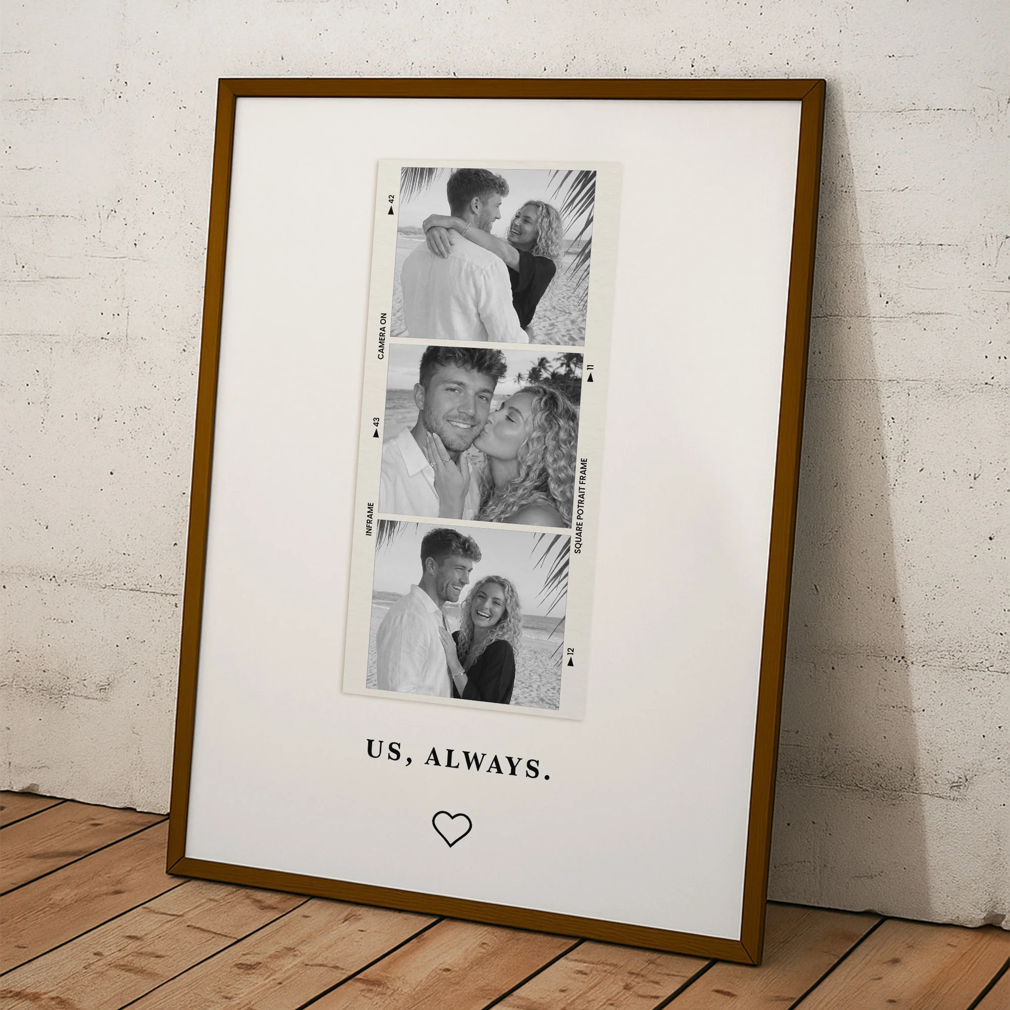 Us Always Couple Anniversary Valentine's Day Gift - Personalized Photo Poster - Image 5
