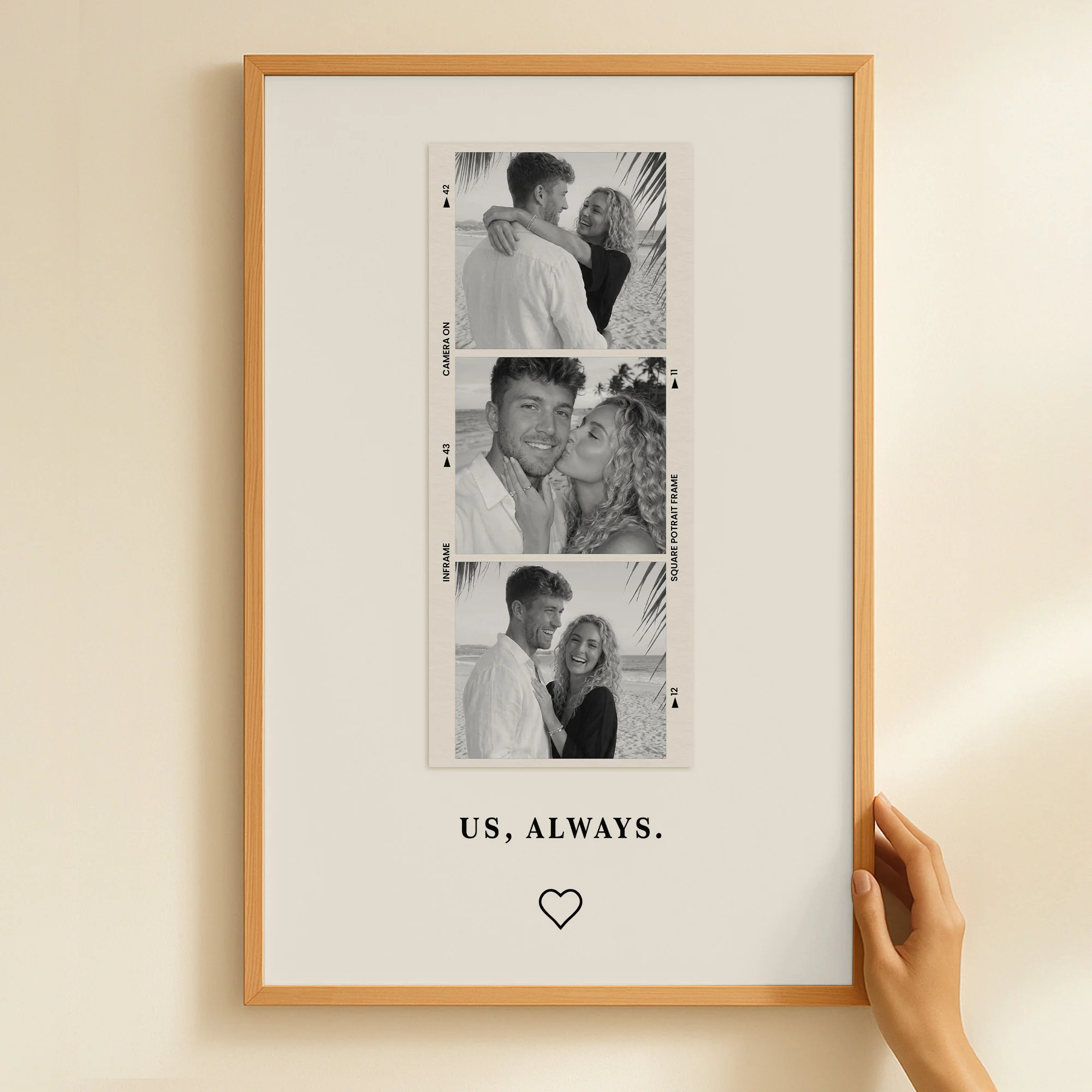 Us Always Couple Anniversary Valentine's Day Gift - Personalized Photo Poster - Image 6