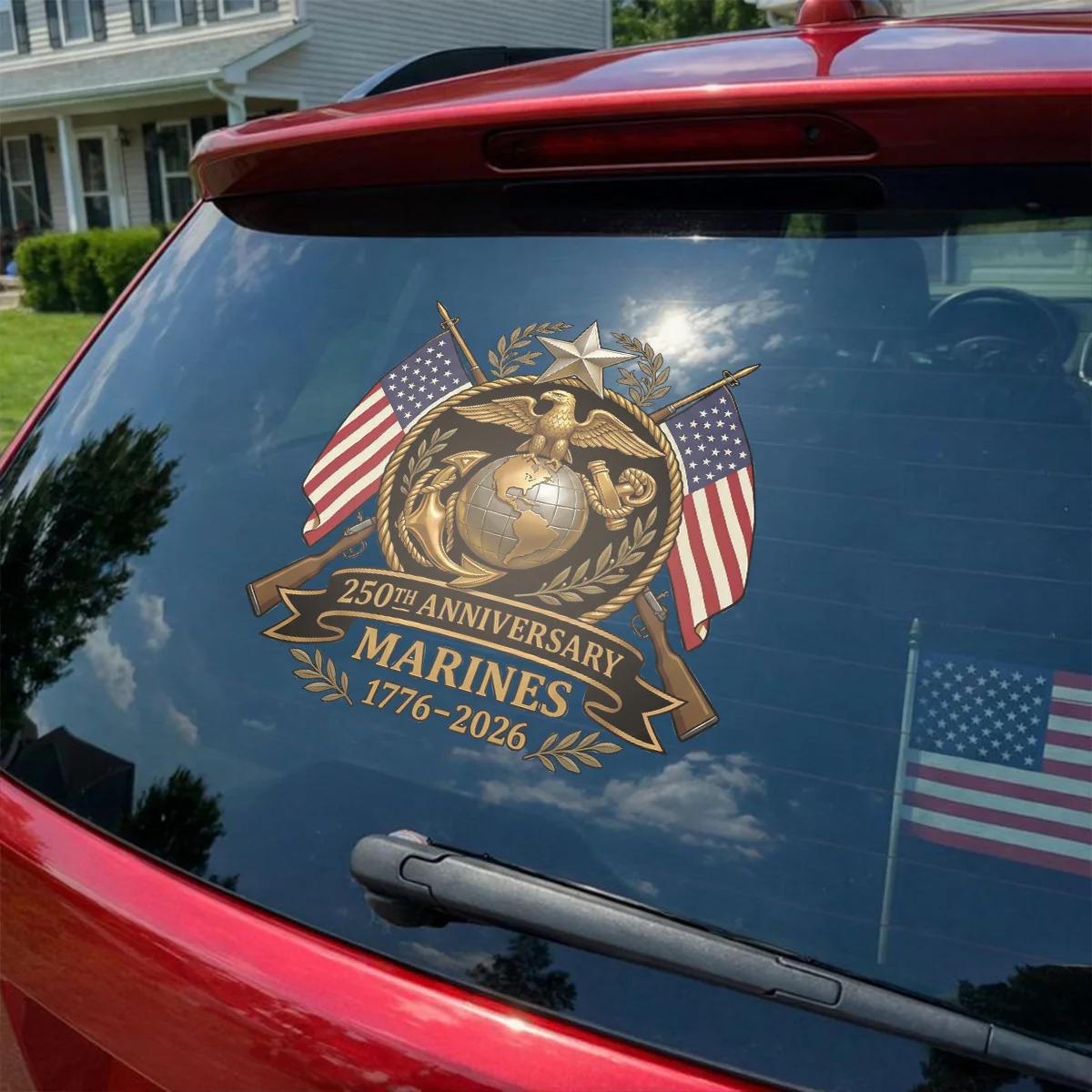 US Marines 250th Anniversary - Decal - Image 4
