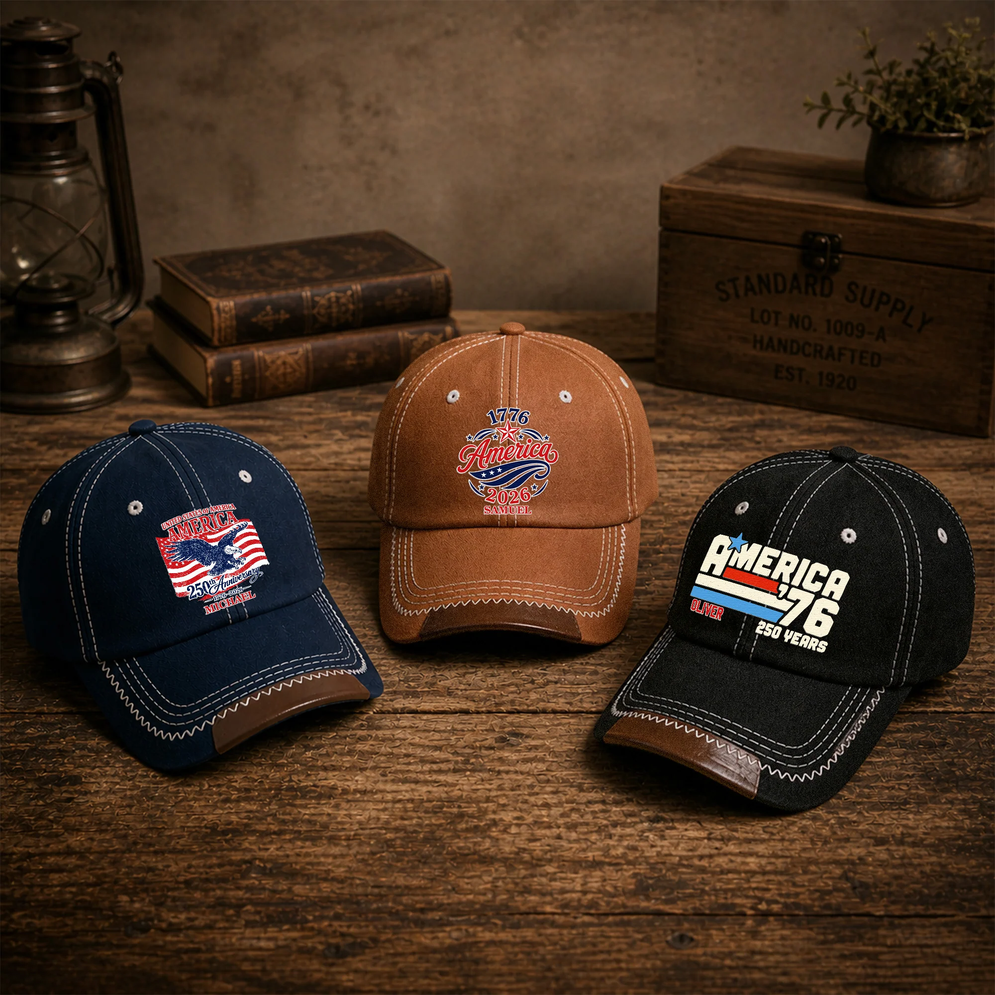 USA Independence 250 Years - Personalized Cap - Image 3
