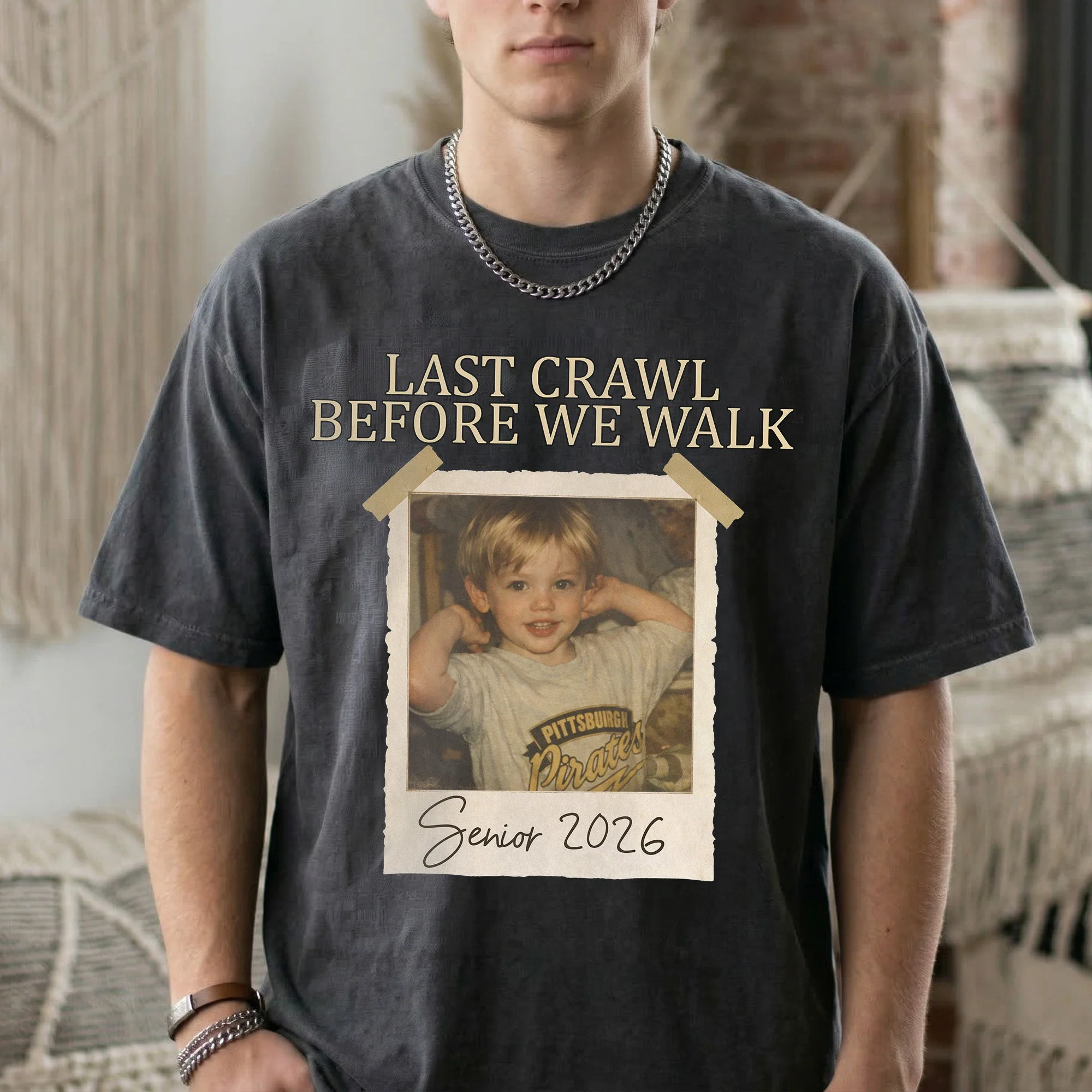 Vintage Photo Graduation - Personalized Shirt - Image 4