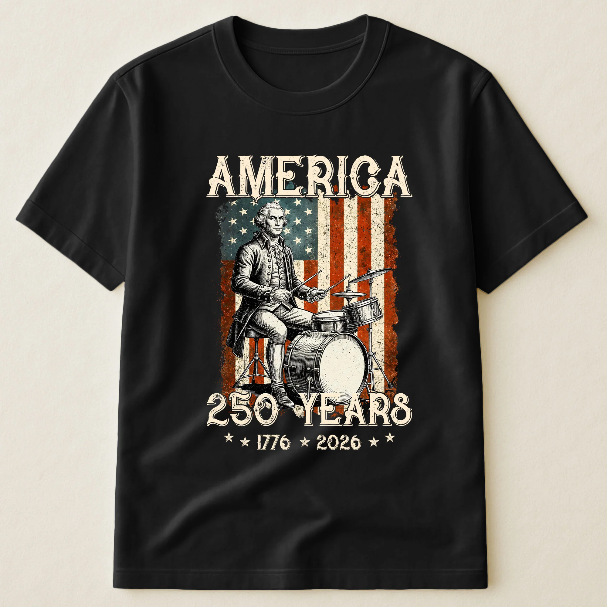 Vintage Presidents Playing Instruments - Personalized Shirt - Image 3