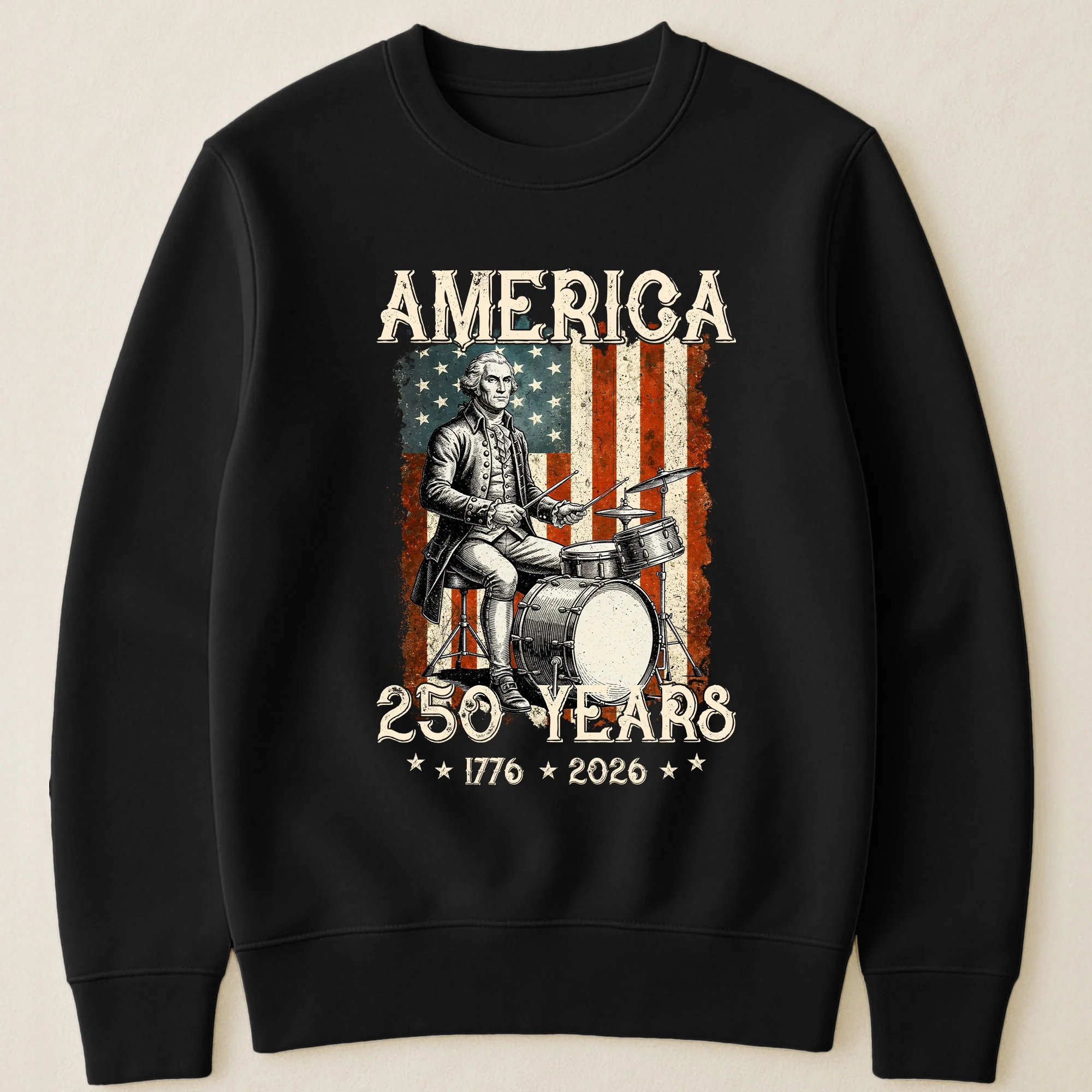 Vintage Presidents Playing Instruments - Personalized Shirt - Image 4