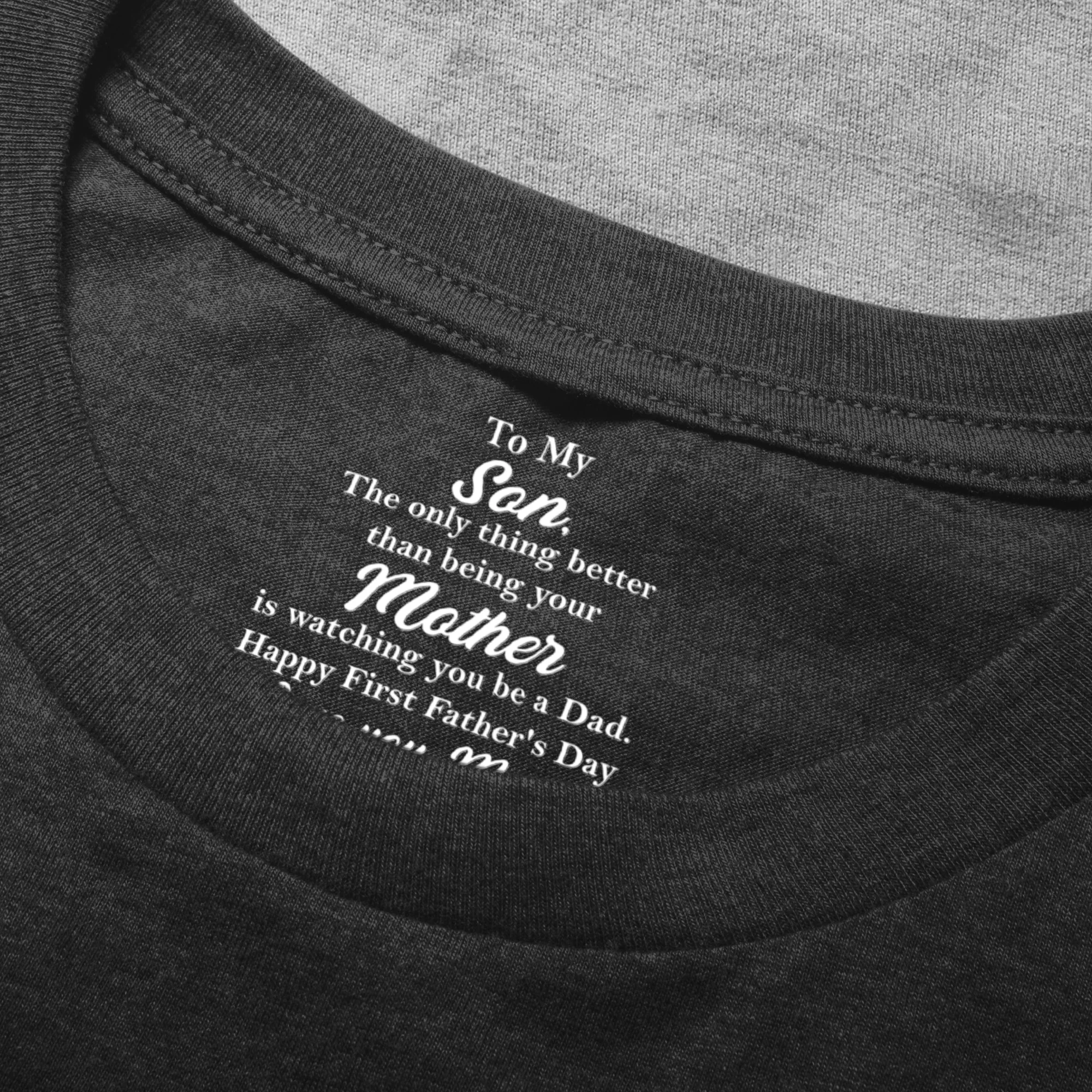 Watching You Be A Dad - Father's Day Gift, 1st Gifts For New Dad, Son, Husband - Personalized Shirt - Image 5