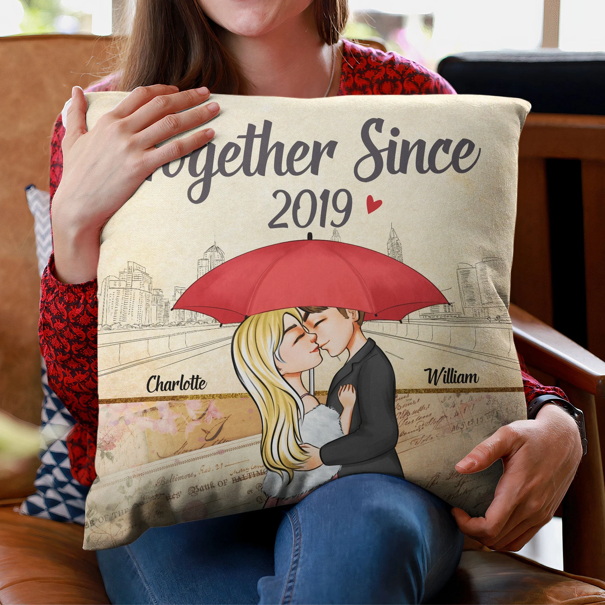 We Are Together - Personalized Pillow (Insert Included) - Image 3