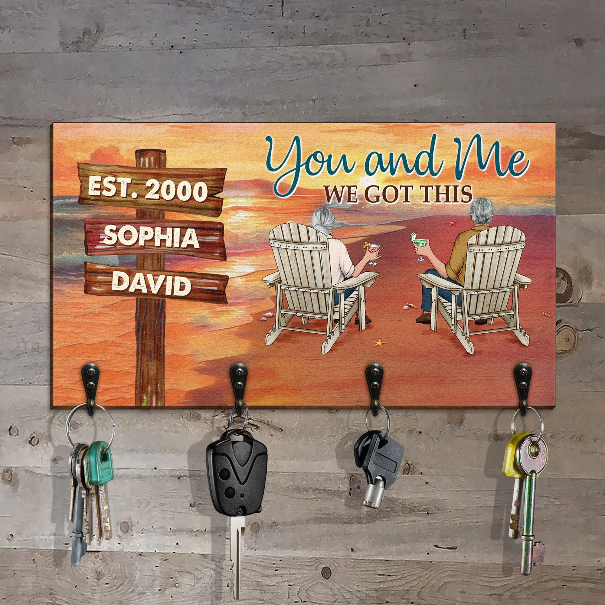 We Got This - Personalized Key Holder - Image 3