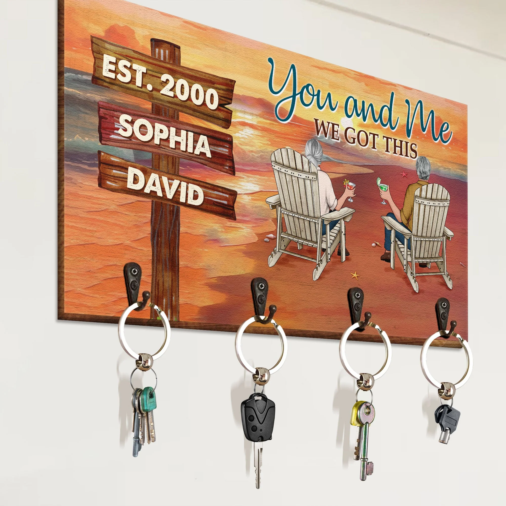 We Got This - Personalized Key Holder - Image 4