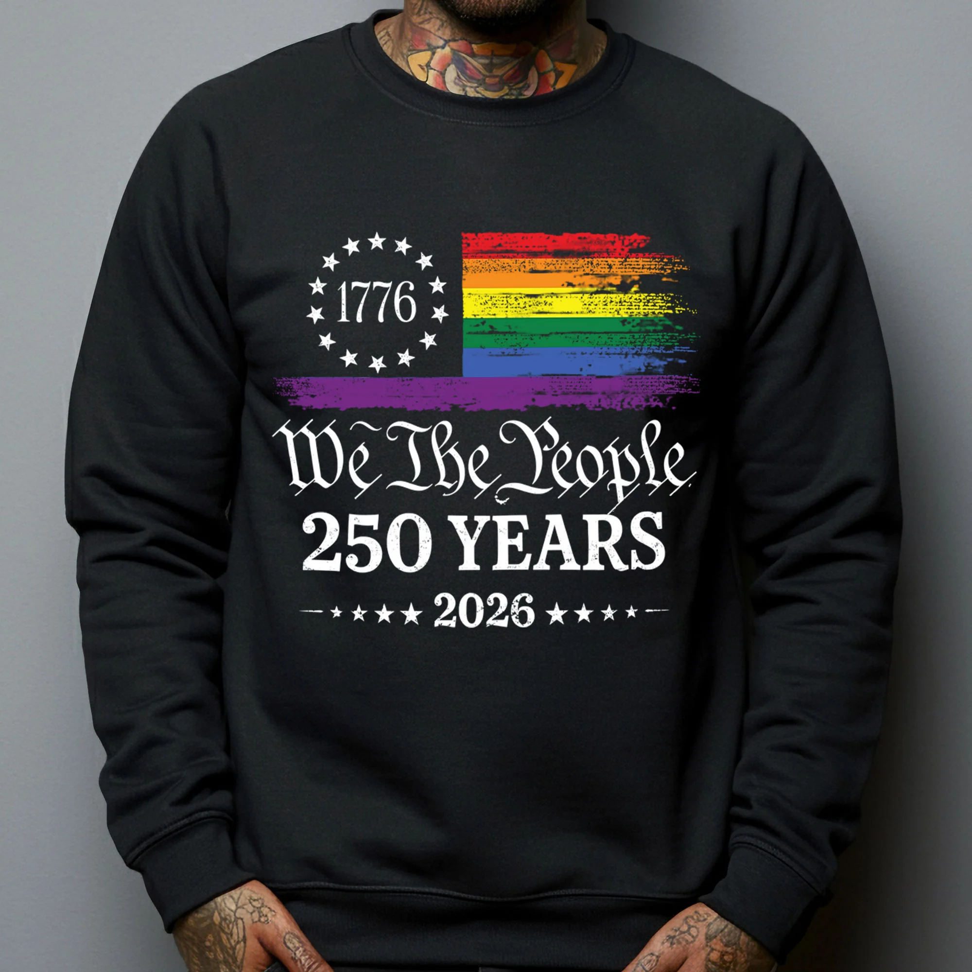 We The People 250 Years LGBTQ+ Edition - Shirt - Image 4