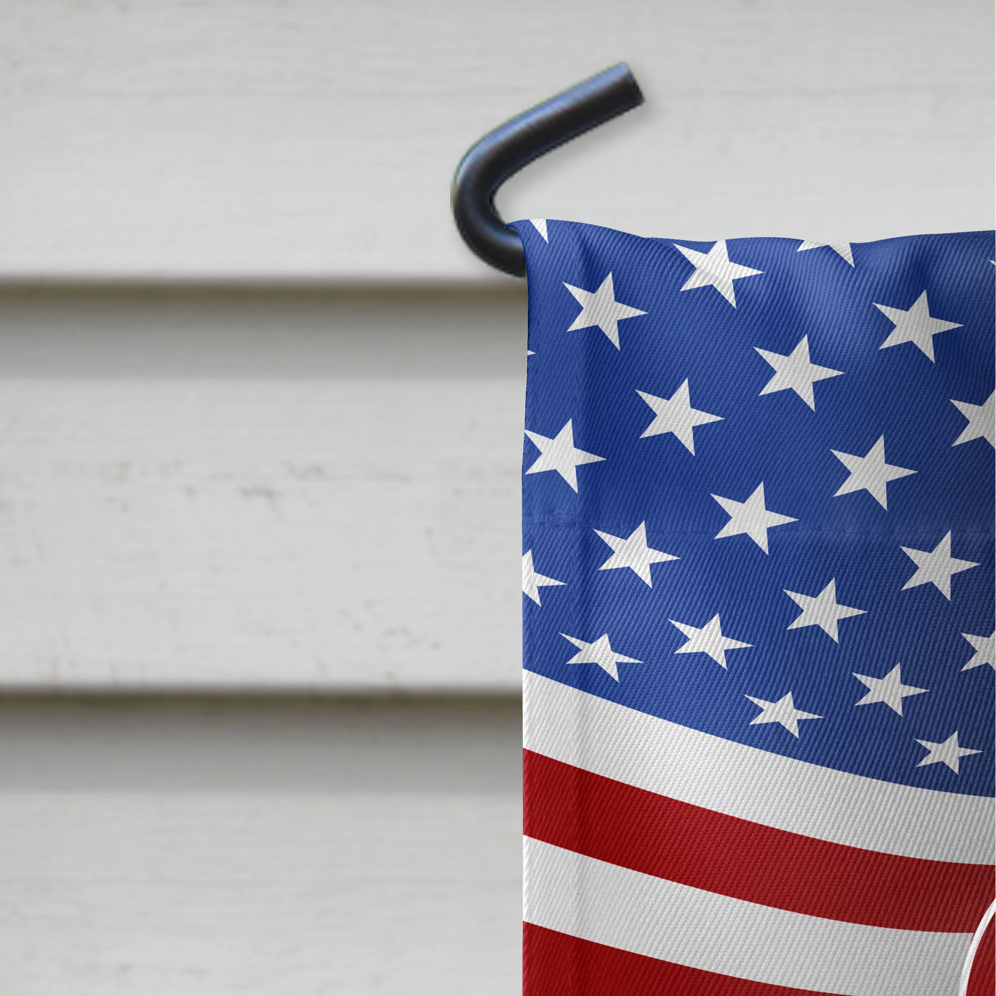 We Will Serve The Lord - Personalized Flag - Image 3